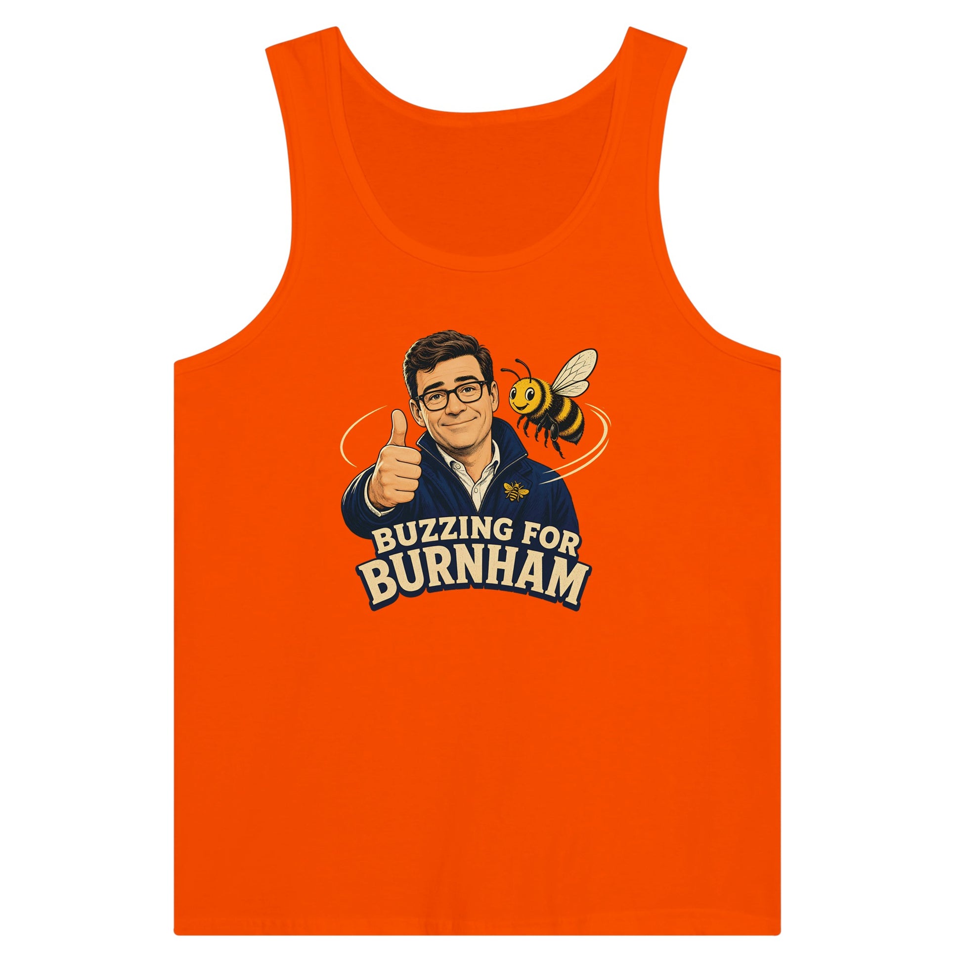 Buzzing for Burnham Premium Unisex Tank Top — product view 7