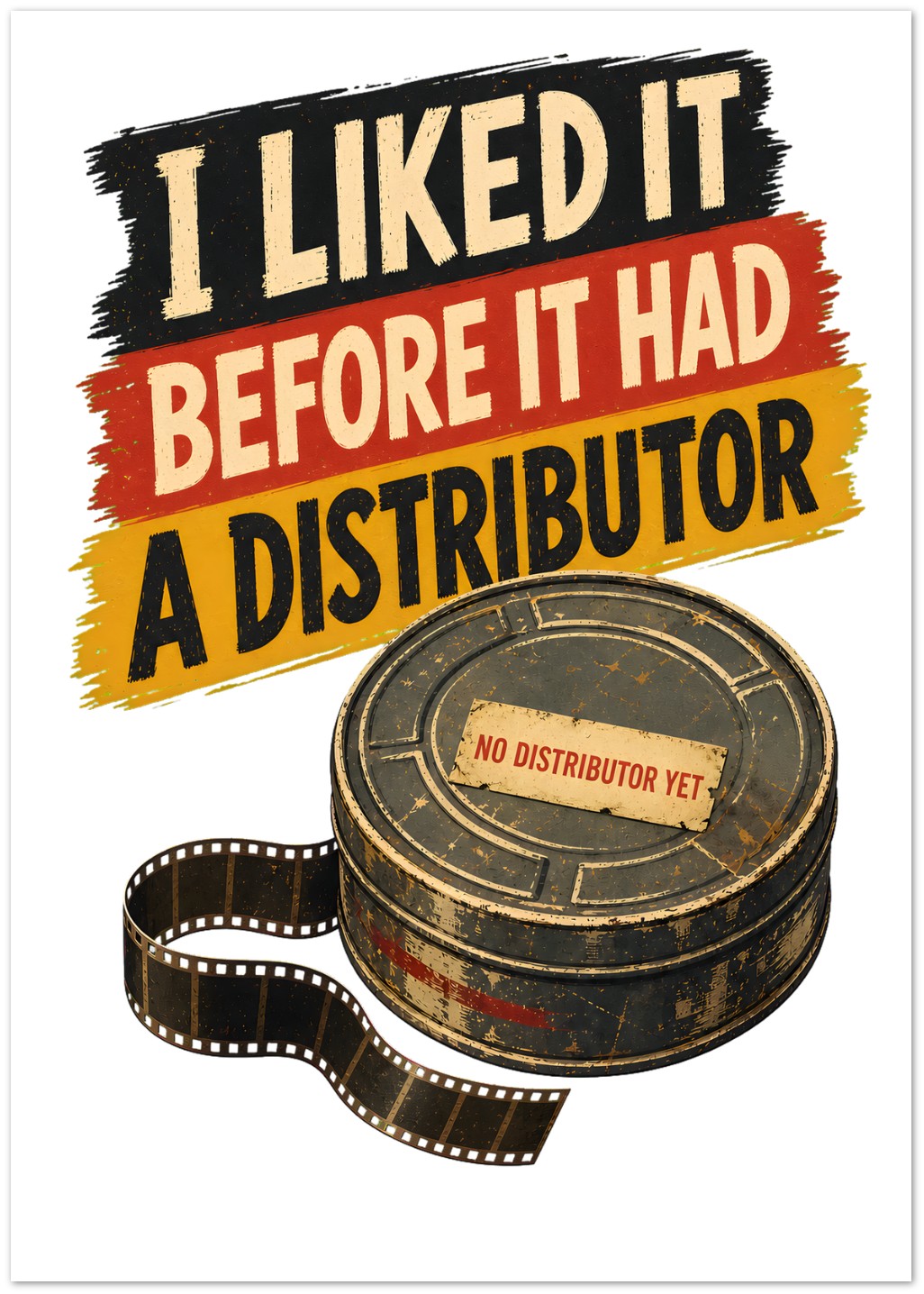 I Liked It Before It Had a Distributor Greeting Card Pack — product view 1
