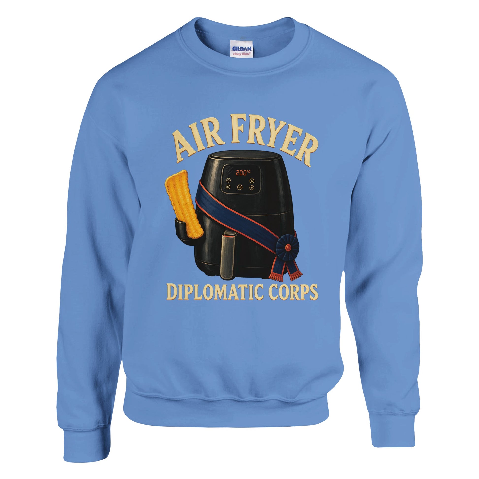 Air Fryer Diplomatic Corps Sweatshirt — product view 7