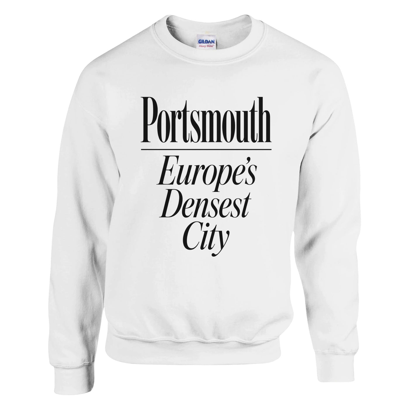 Portsmouth — Europe's Densest City Sweatshirt