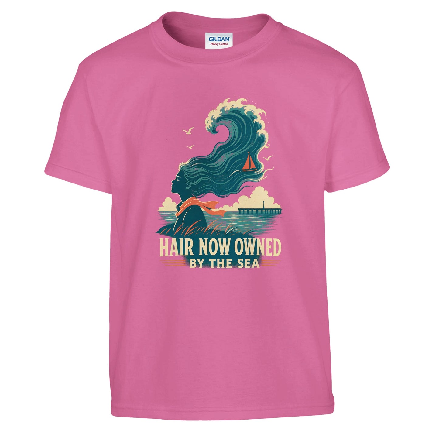Hair Now Owned by the Sea Kids' T-shirt — product view 10