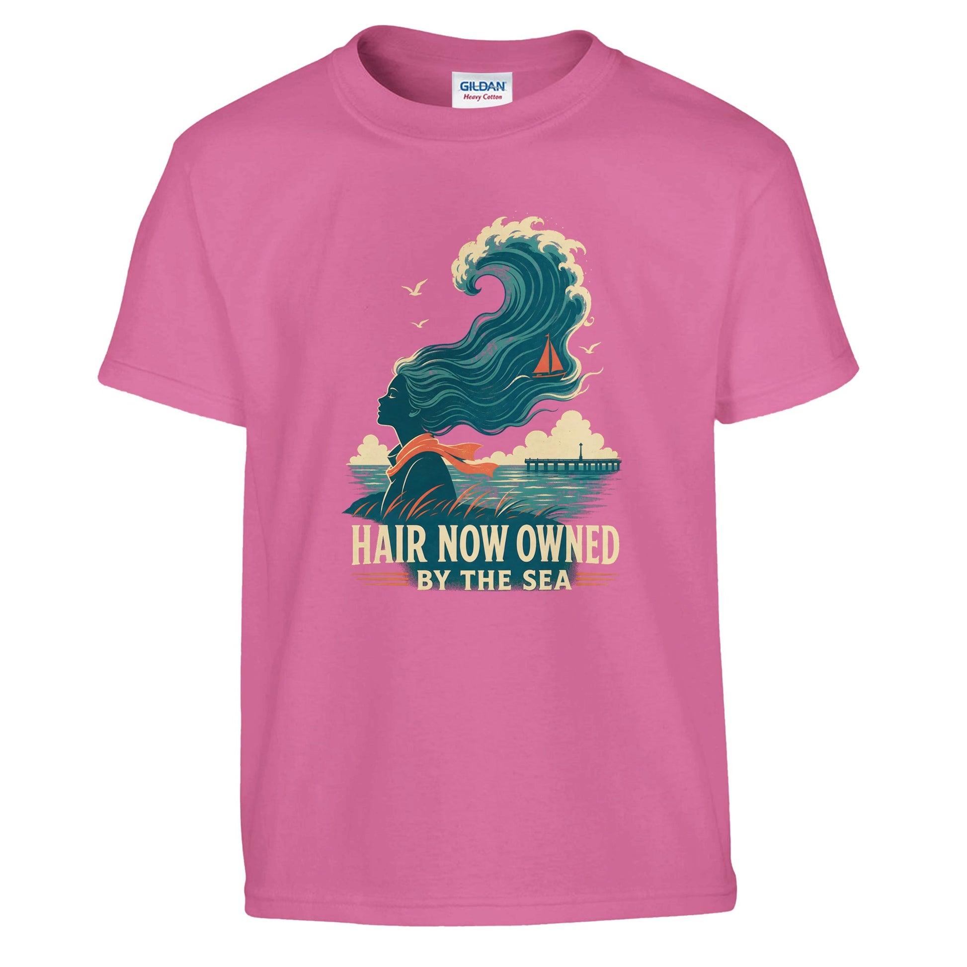Hair Now Owned by the Sea Kids' T-shirt — product view 10