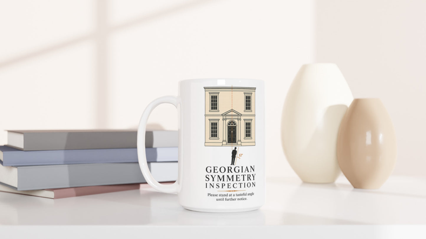 Georgian Symmetry Inspection — Bath Large Mug — product view 6