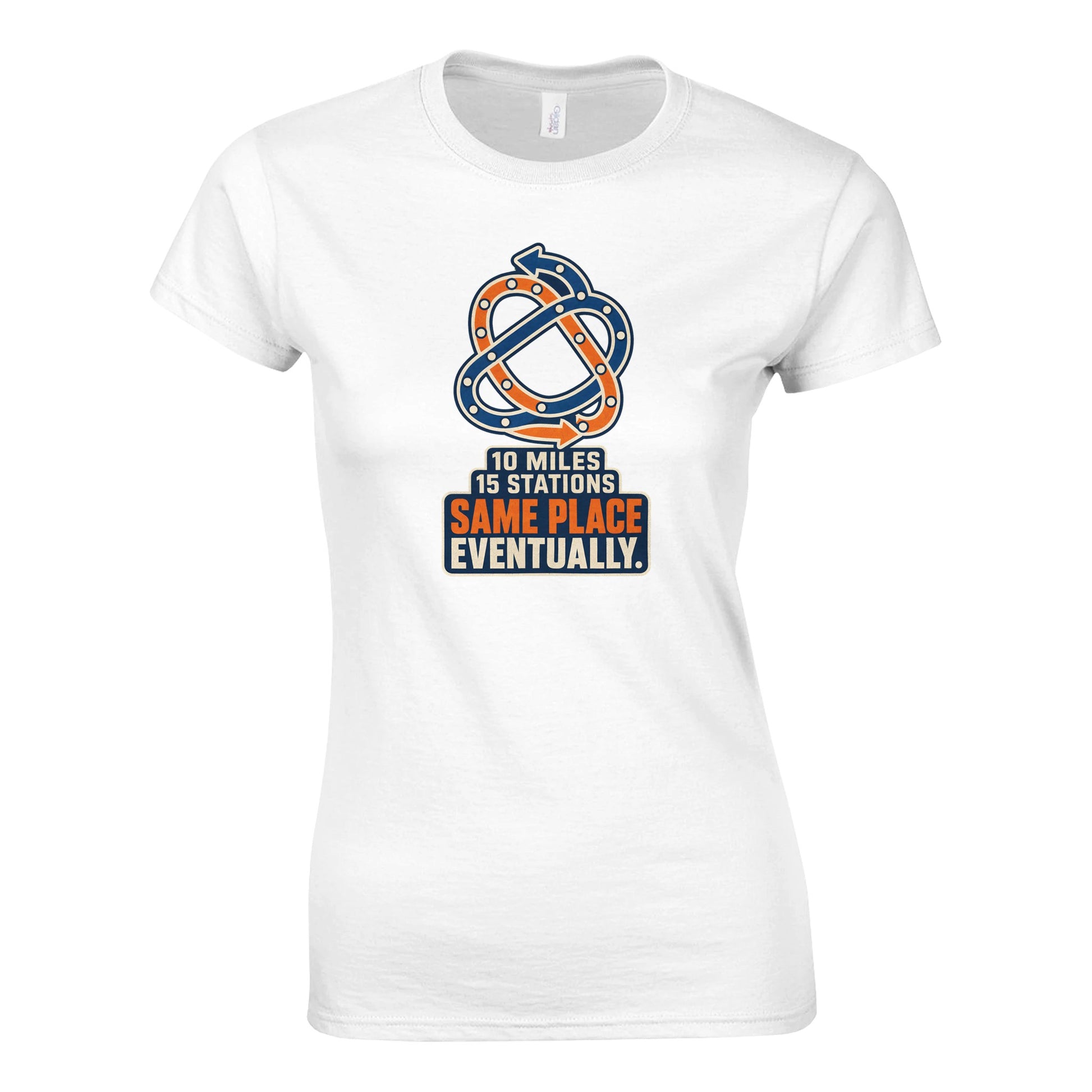 Glasgow Same Place Eventually Women's T-shirt — product view 1