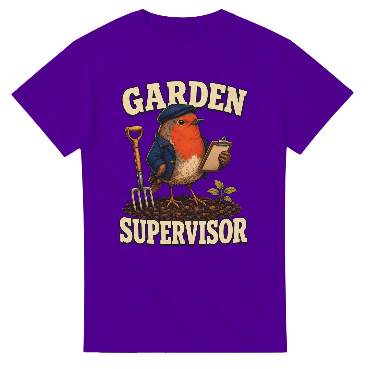 Garden Supervisor Robin T-shirt — product view 16