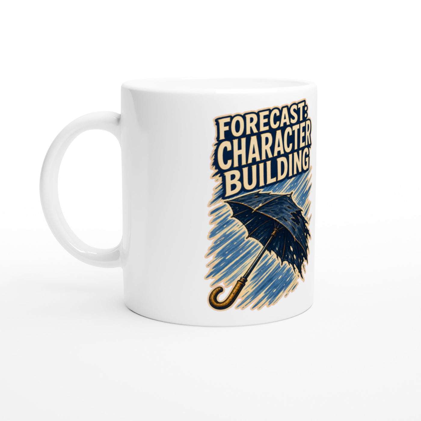 Forecast: Character Building – British Weather Mug