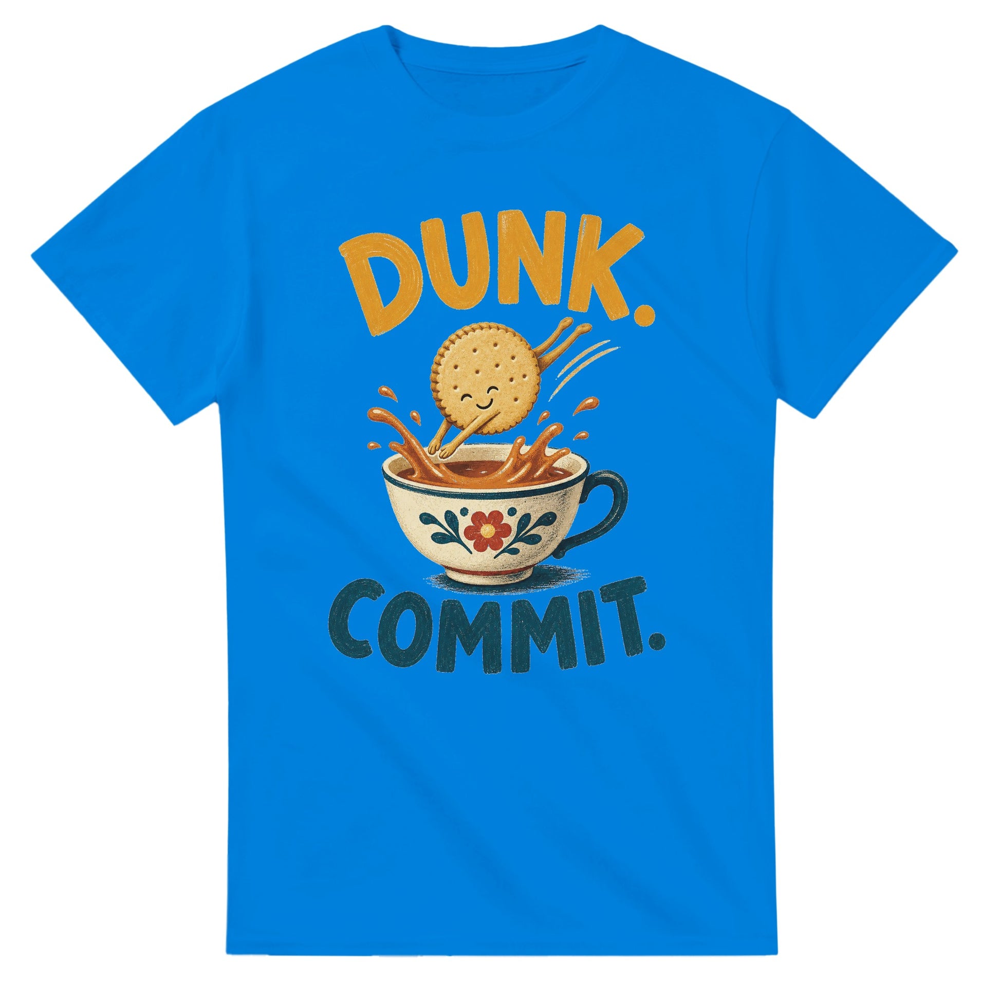 Dunk. Commit. Tea Biscuit Graphic T-shirt — product view 2