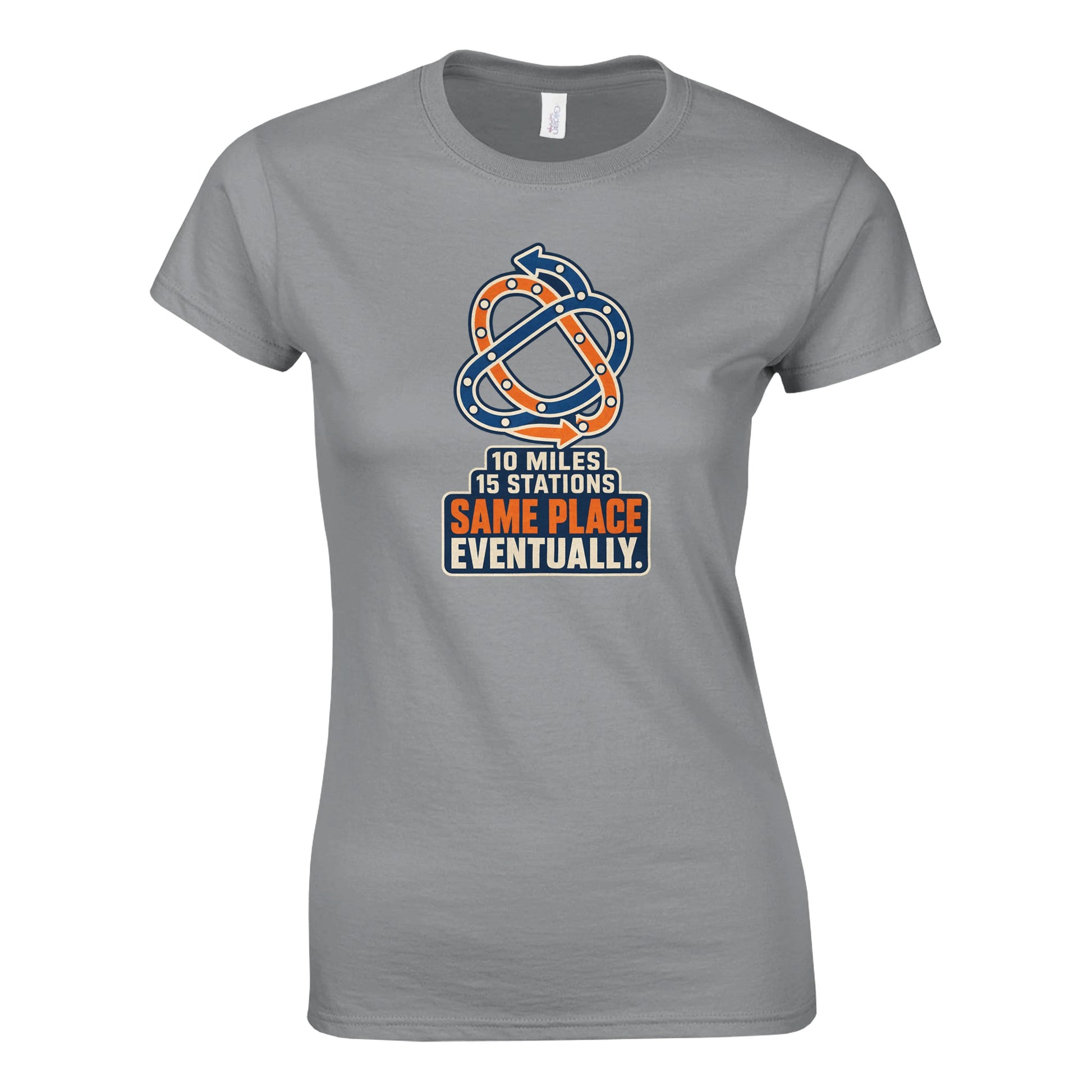 Glasgow Same Place Eventually Women's T-shirt — product view 2