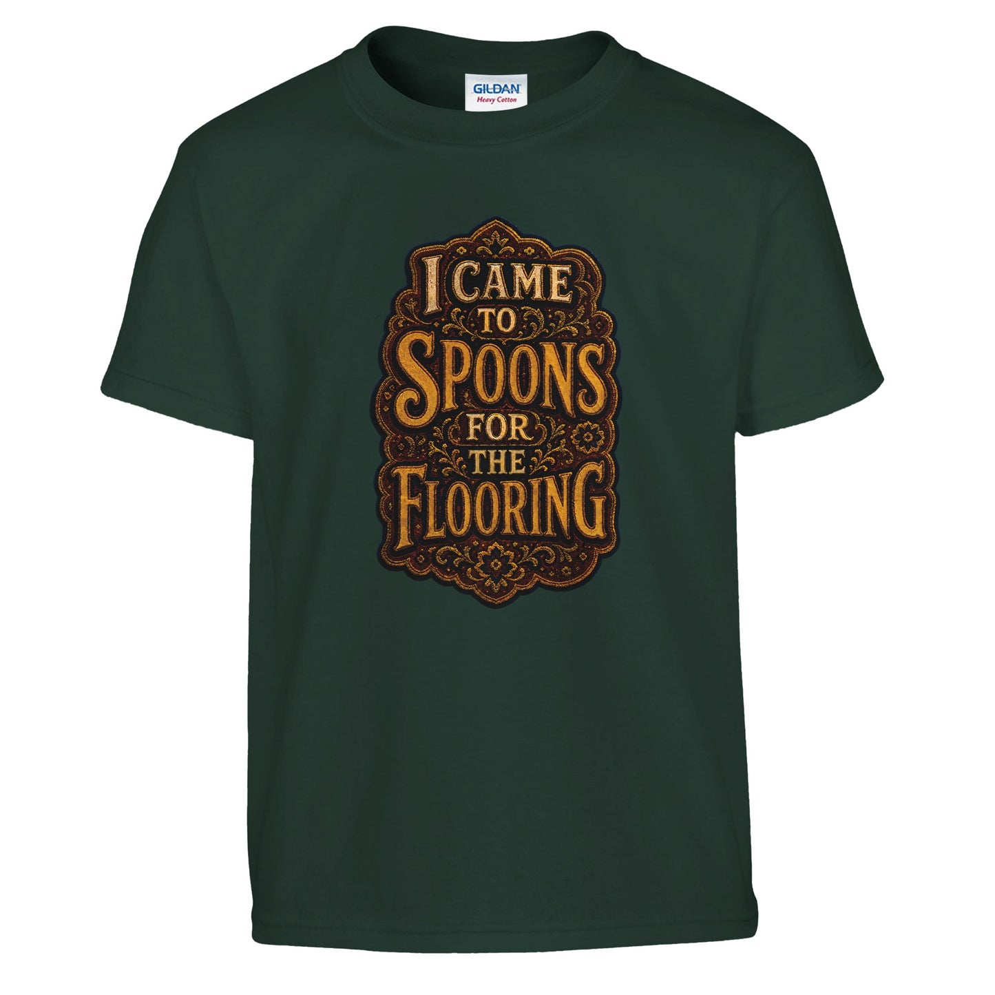 I Came to Spoons for the Flooring Kids' T-shirt — product view 13