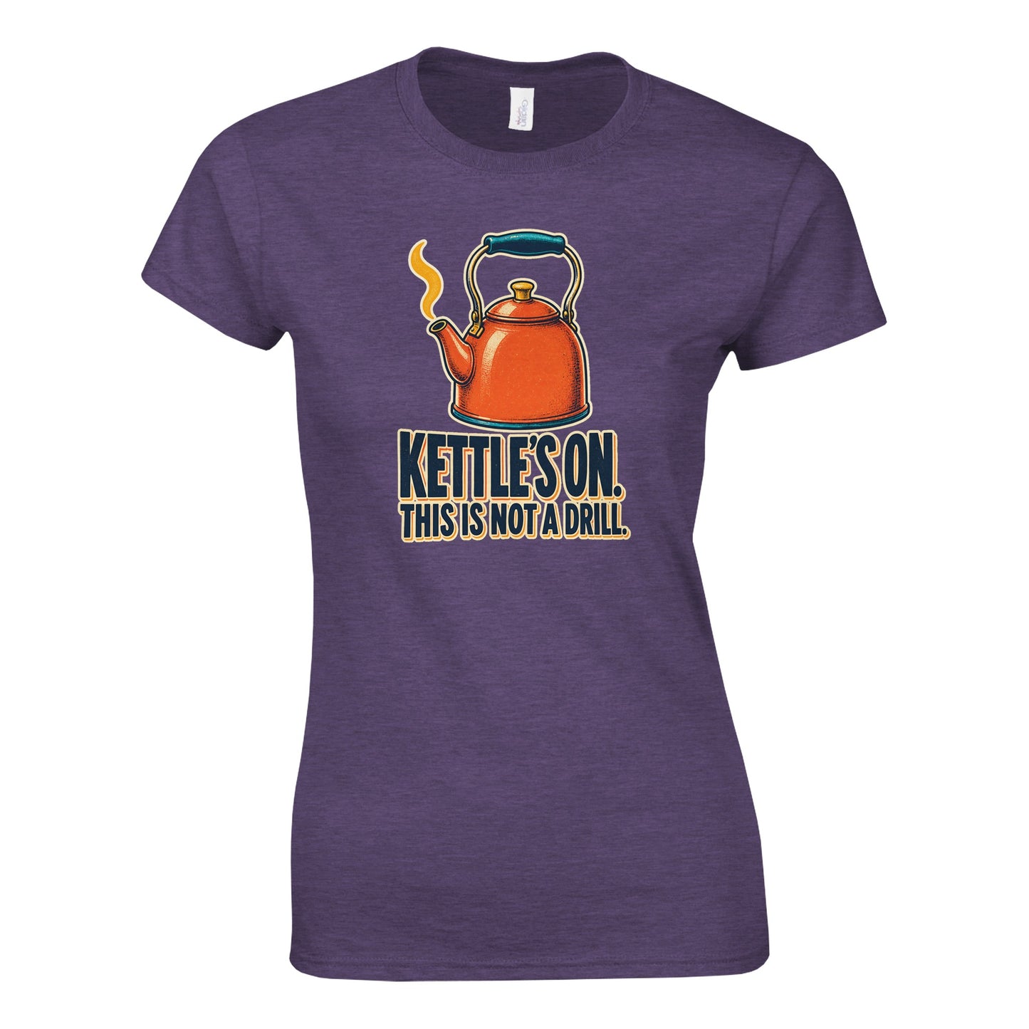 Kettle's On – This Is Not a Drill Women's T-shirt — product view 9