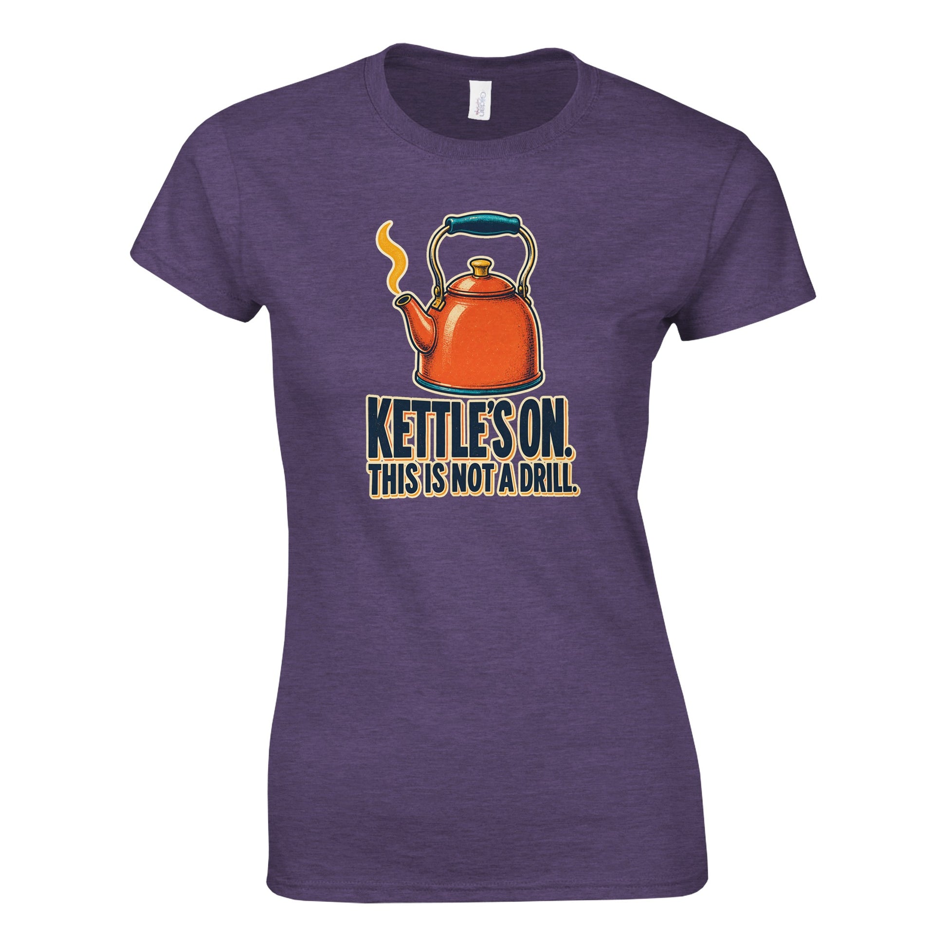 Kettle's On – This Is Not a Drill Women's T-shirt — product view 9