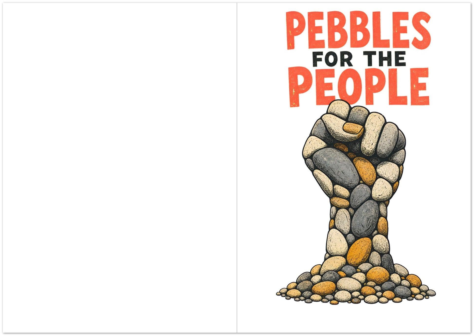 Pebbles for the People Graphic Greeting Card Pack — product view 5