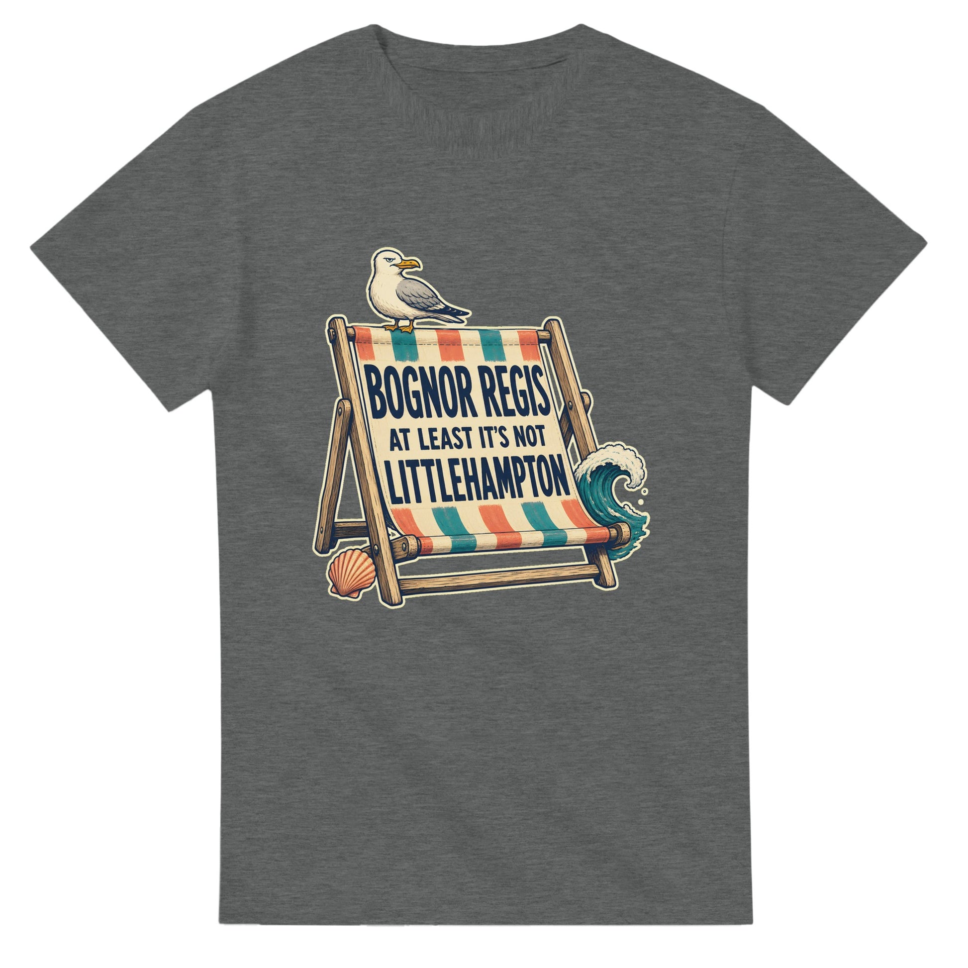 Bognor Regis — At Least It's Not Littlehampton T-shirt — product view 3