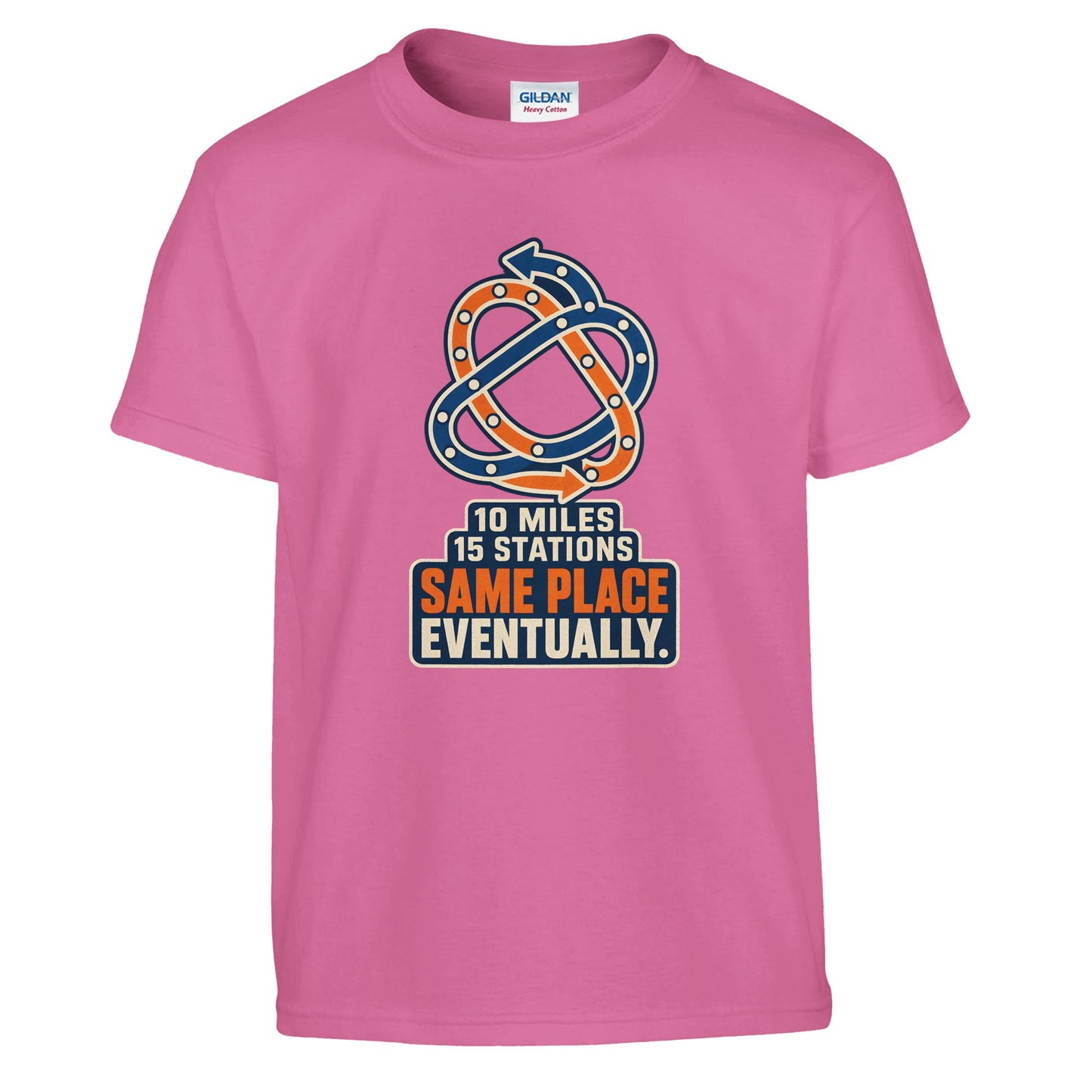 Glasgow Same Place Eventually Kids' T-shirt — product view 10
