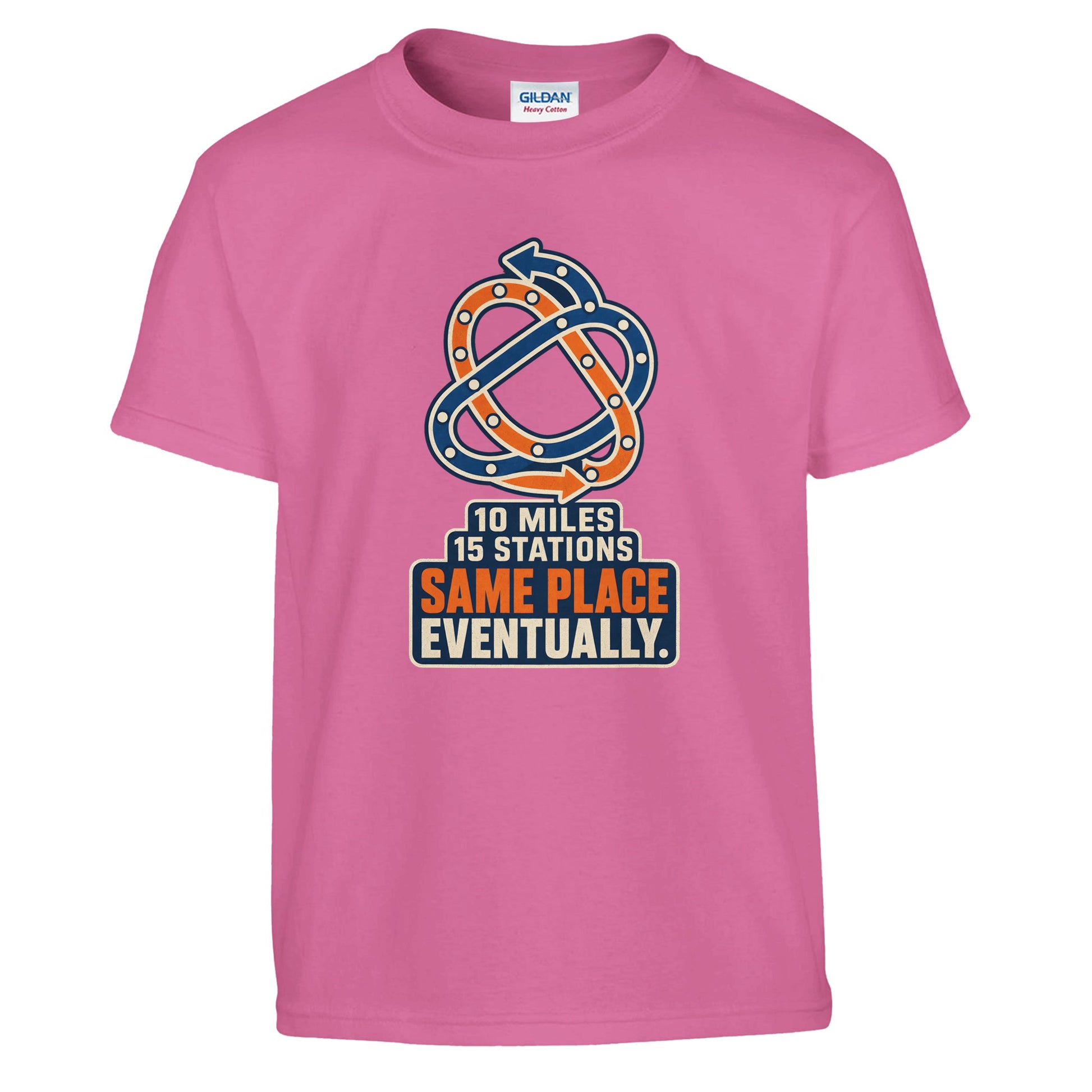 Glasgow Same Place Eventually Kids' T-shirt — product view 10