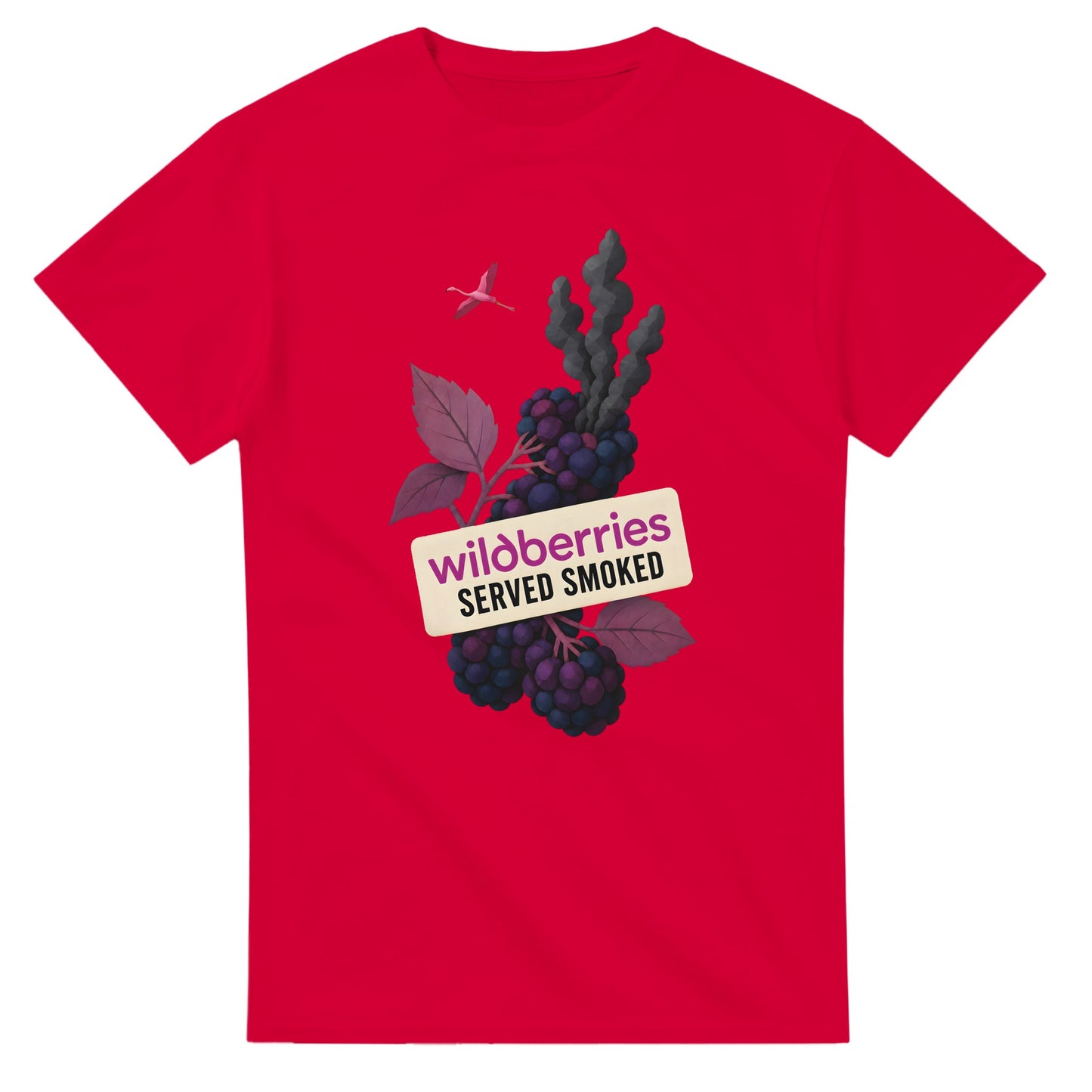 Wildberries, Served Smoked T-shirt — product view 9