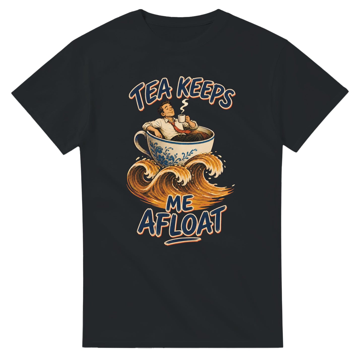 Tea Keeps Me Afloat T-shirt — product view 10