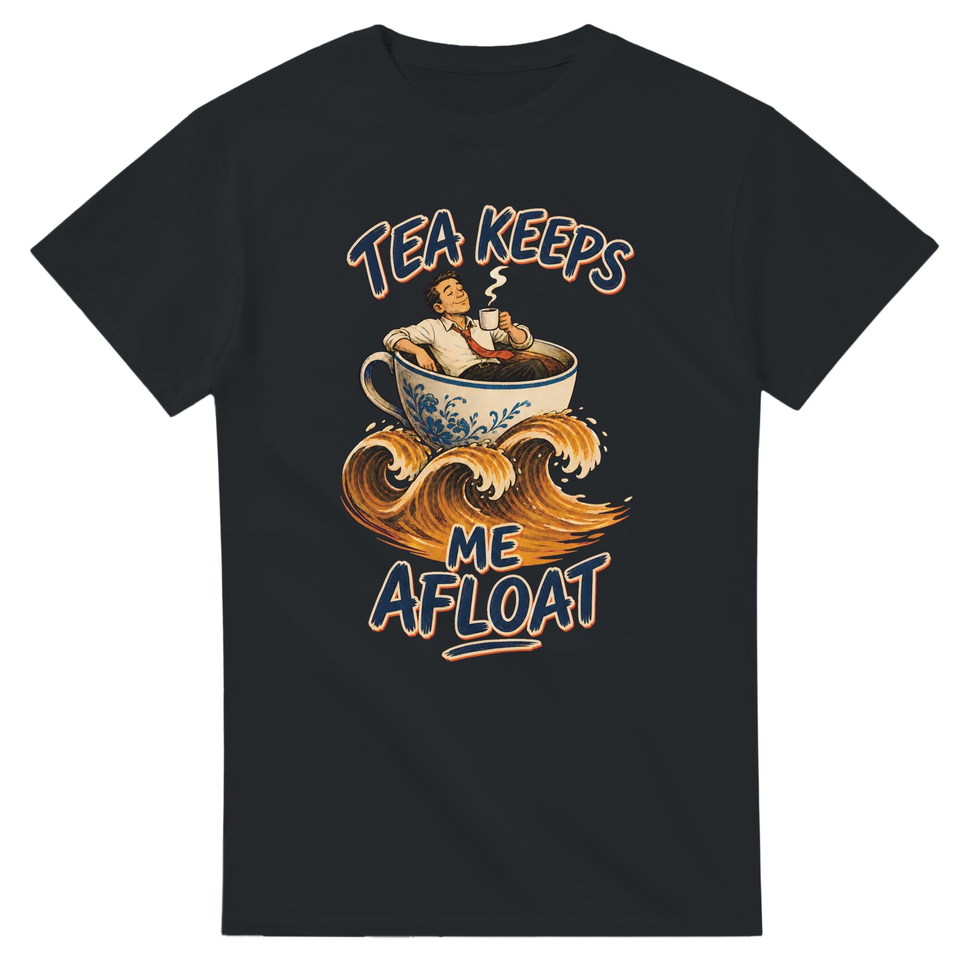 Tea Keeps Me Afloat T-shirt — product view 10