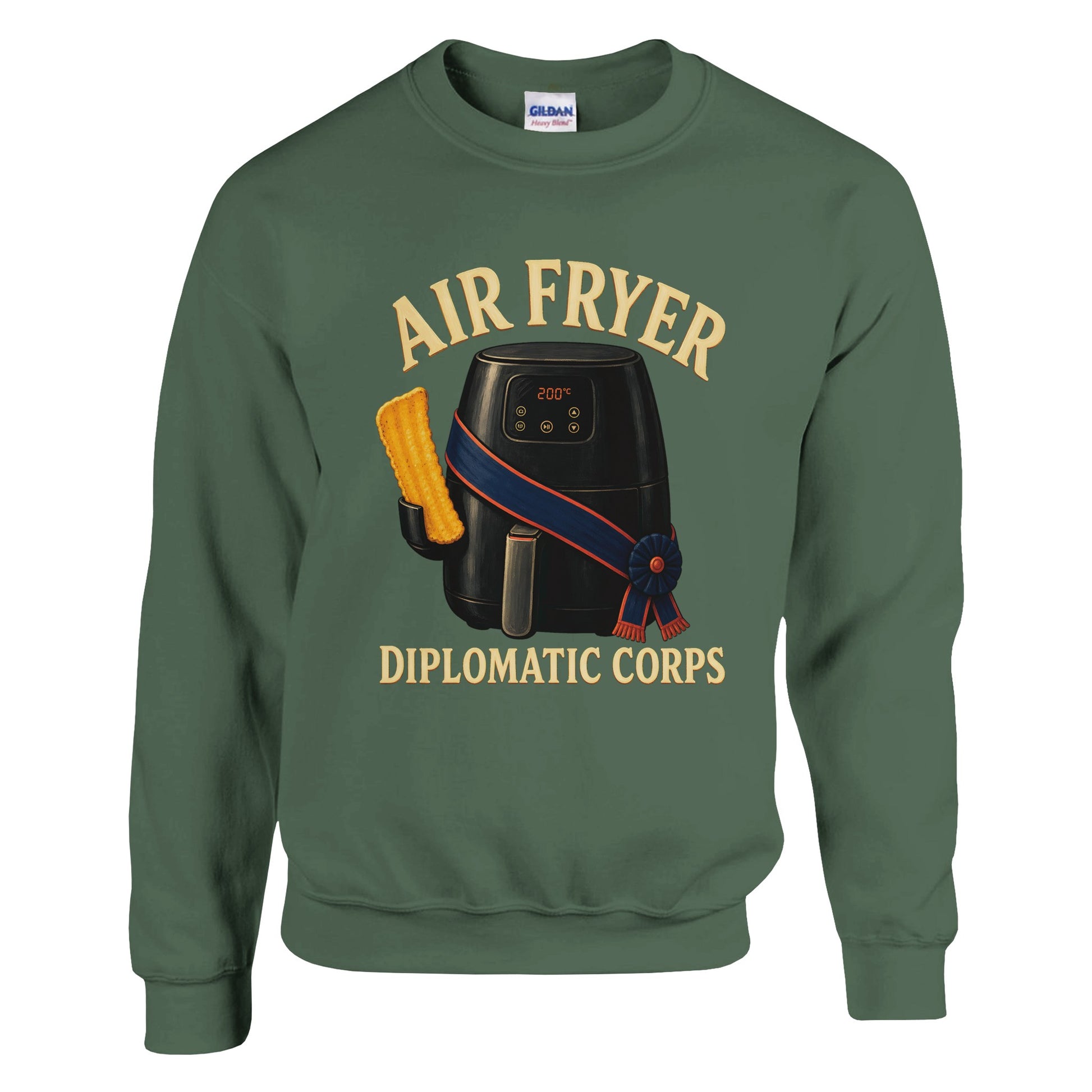 Air Fryer Diplomatic Corps Sweatshirt — product view 8