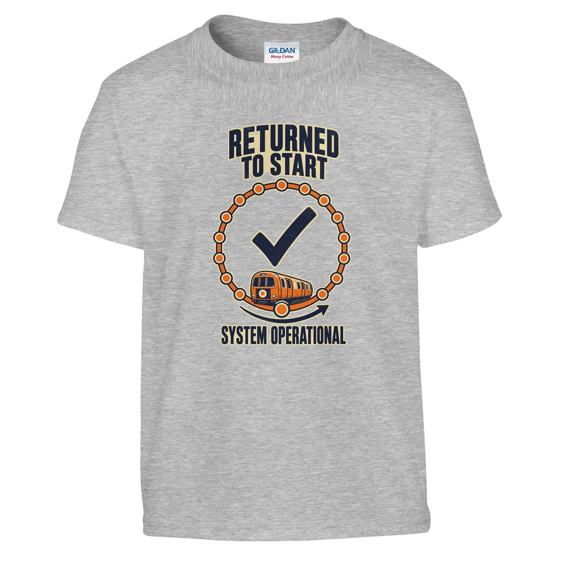 Glasgow Subway: System Operational Kids' T-shirt — product view 4