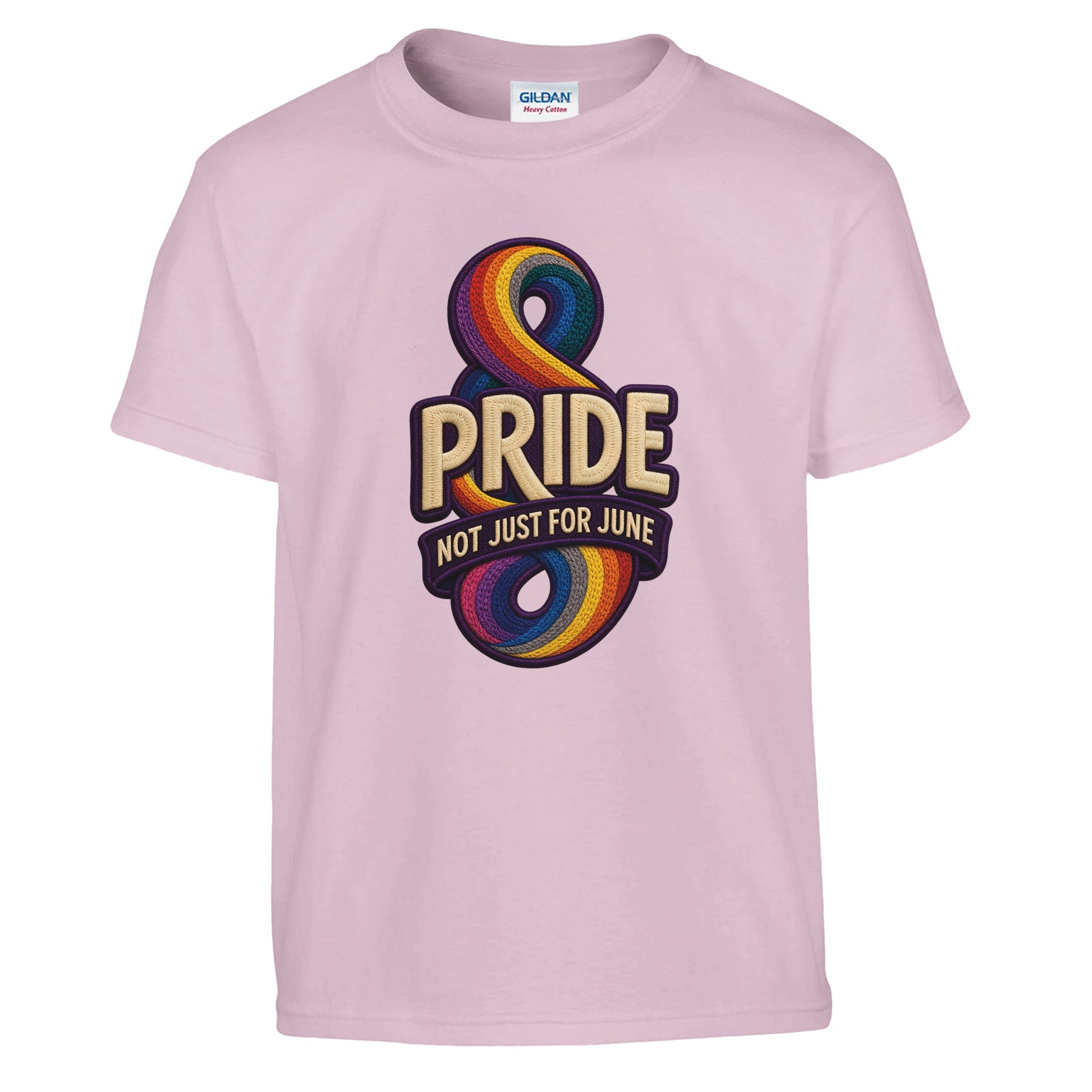 Pride: Not Just for June Kids' T-shirt — product view 9