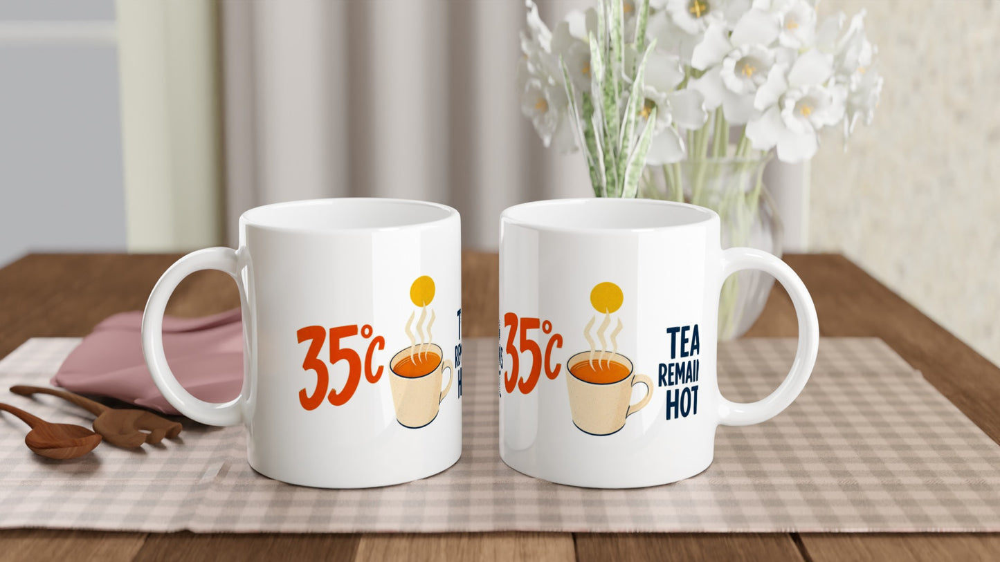 35°C — Tea Remains Hot Mug — product view 4