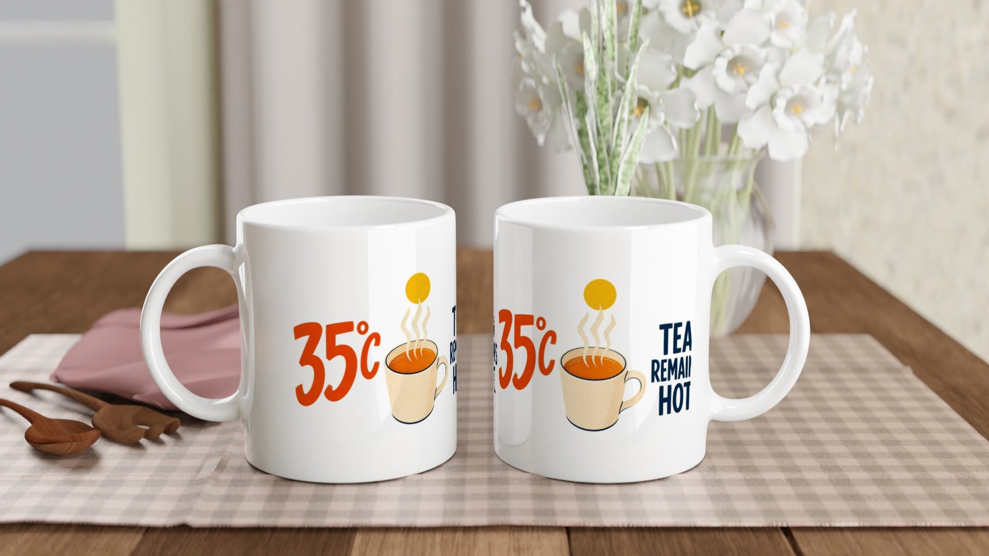 35°C — Tea Remains Hot Mug — product view 4