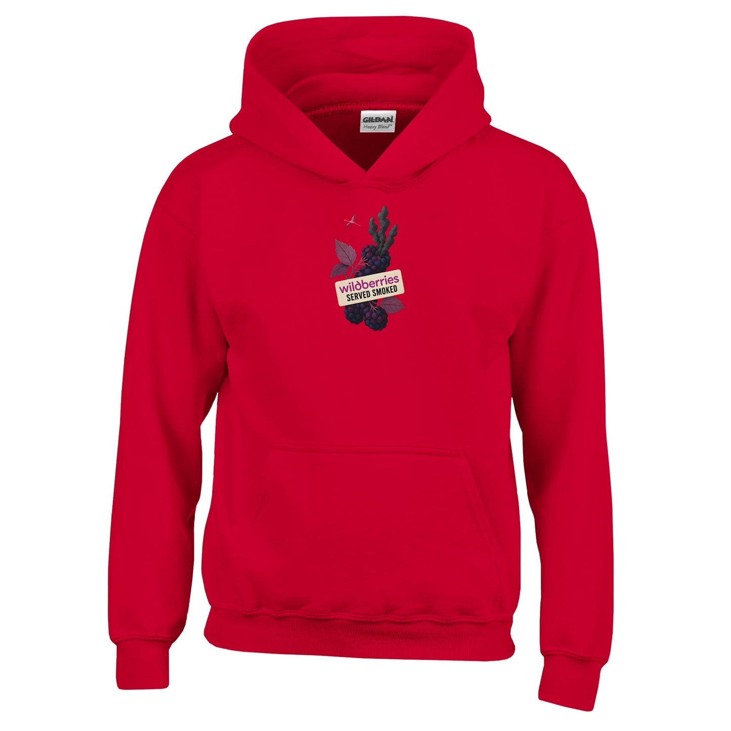 Wildberries, Served Smoked Kids' Hoodie — product view 6
