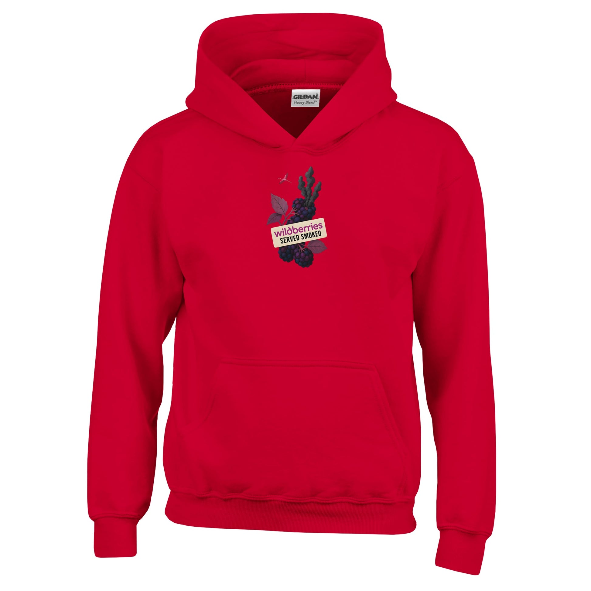 Wildberries, Served Smoked Kids' Hoodie — product view 6