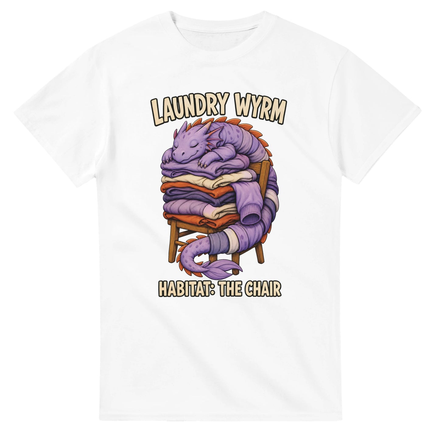 Laundry Wyrm – Habitat: The Chair T-shirt — product view 1
