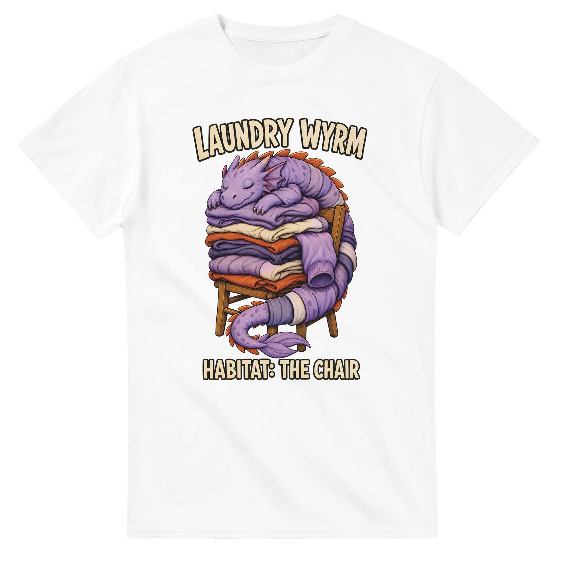 Laundry Wyrm – Habitat: The Chair T-shirt — product view 1