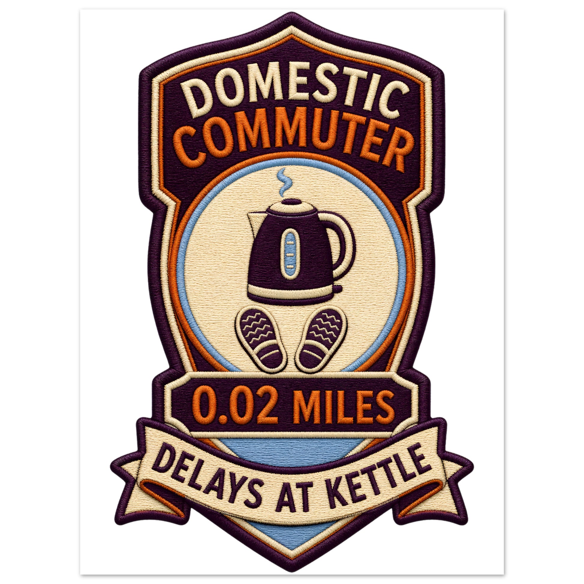 Domestic Commuter Aluminium Print — product view 1
