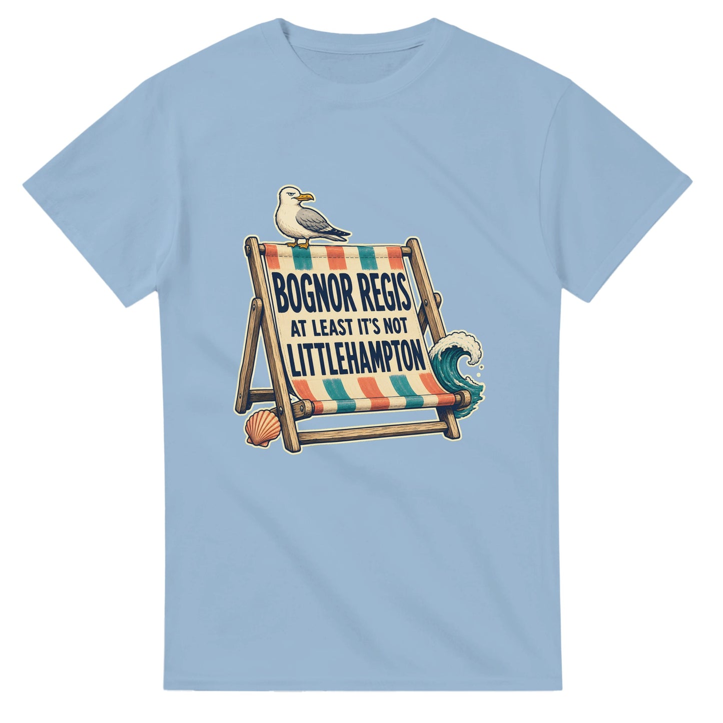 Bognor Regis — At Least It's Not Littlehampton T-shirt — product view 3