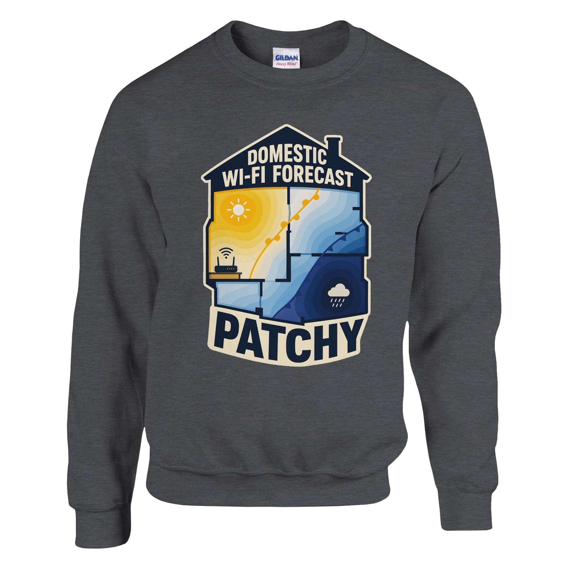 Domestic Wi-Fi Forecast Patchy Sweatshirt — product view 10