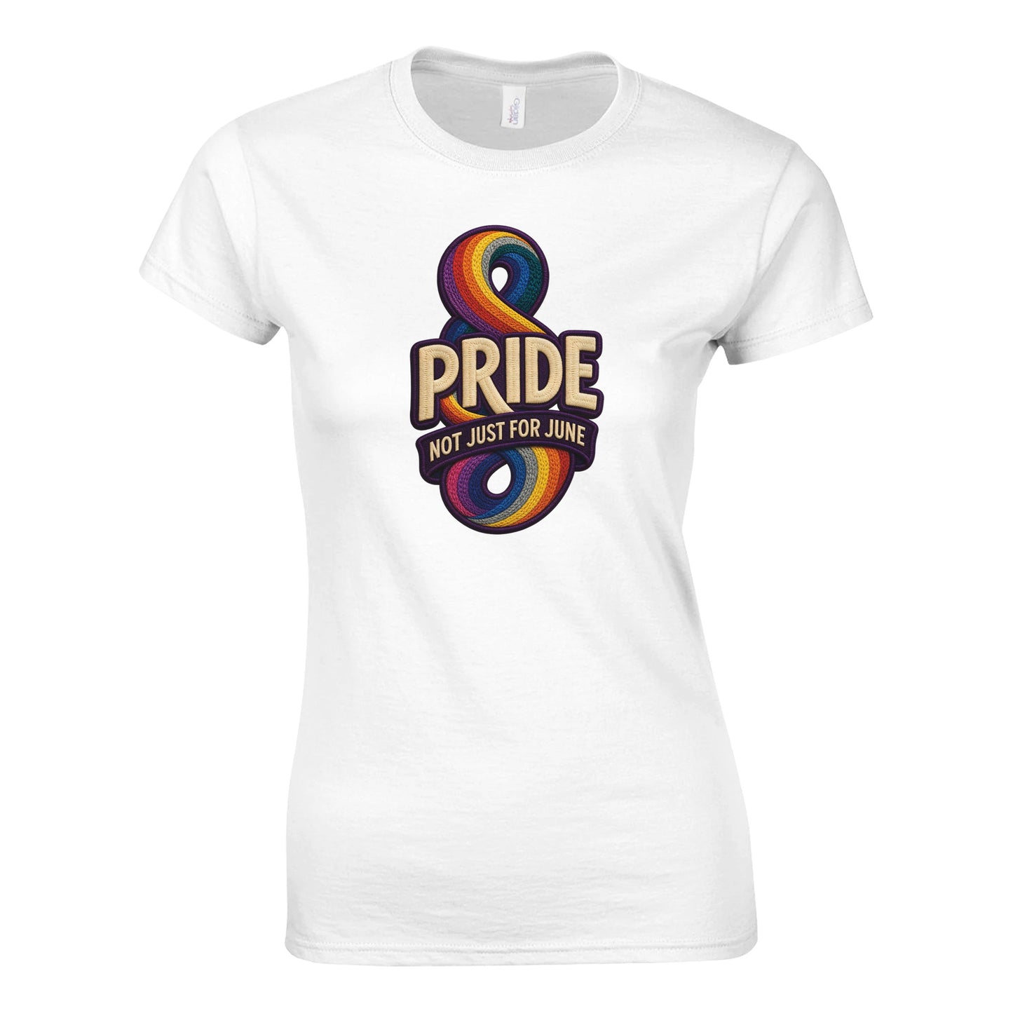 Pride: Not Just for June Women's T-shirt — product view 1