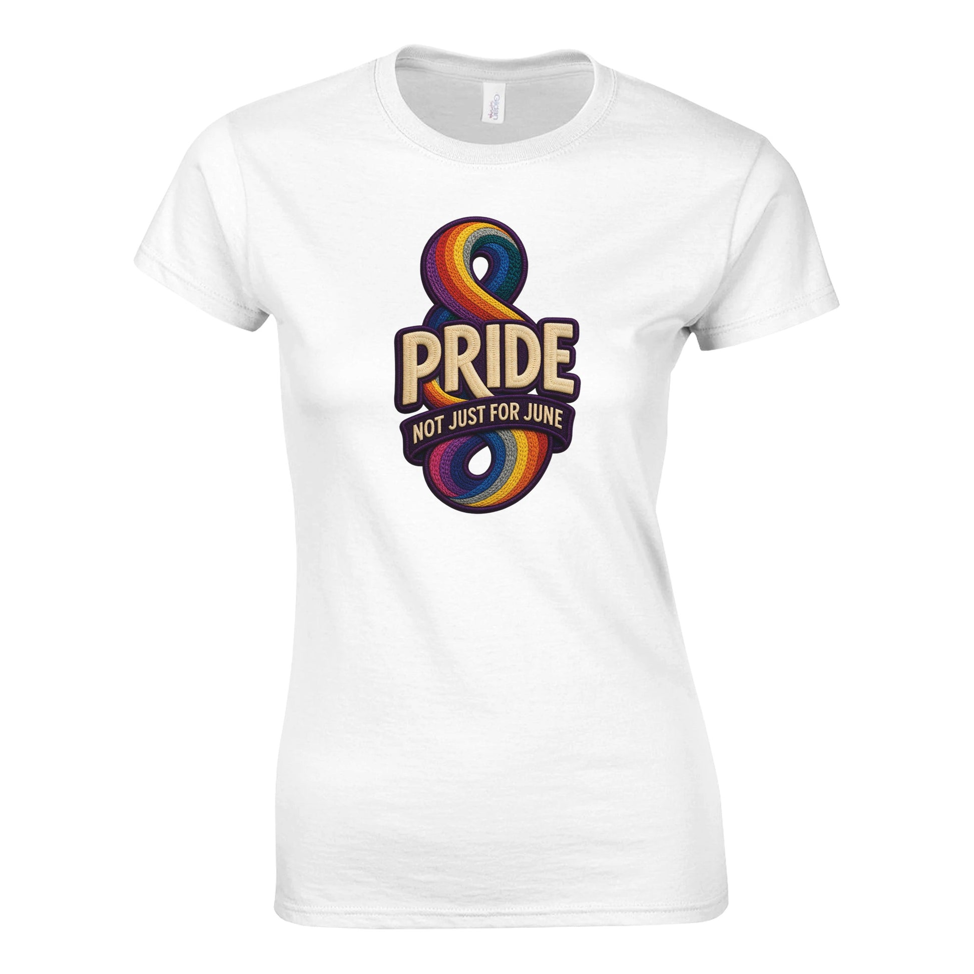 Pride: Not Just for June Women's T-shirt — product view 1