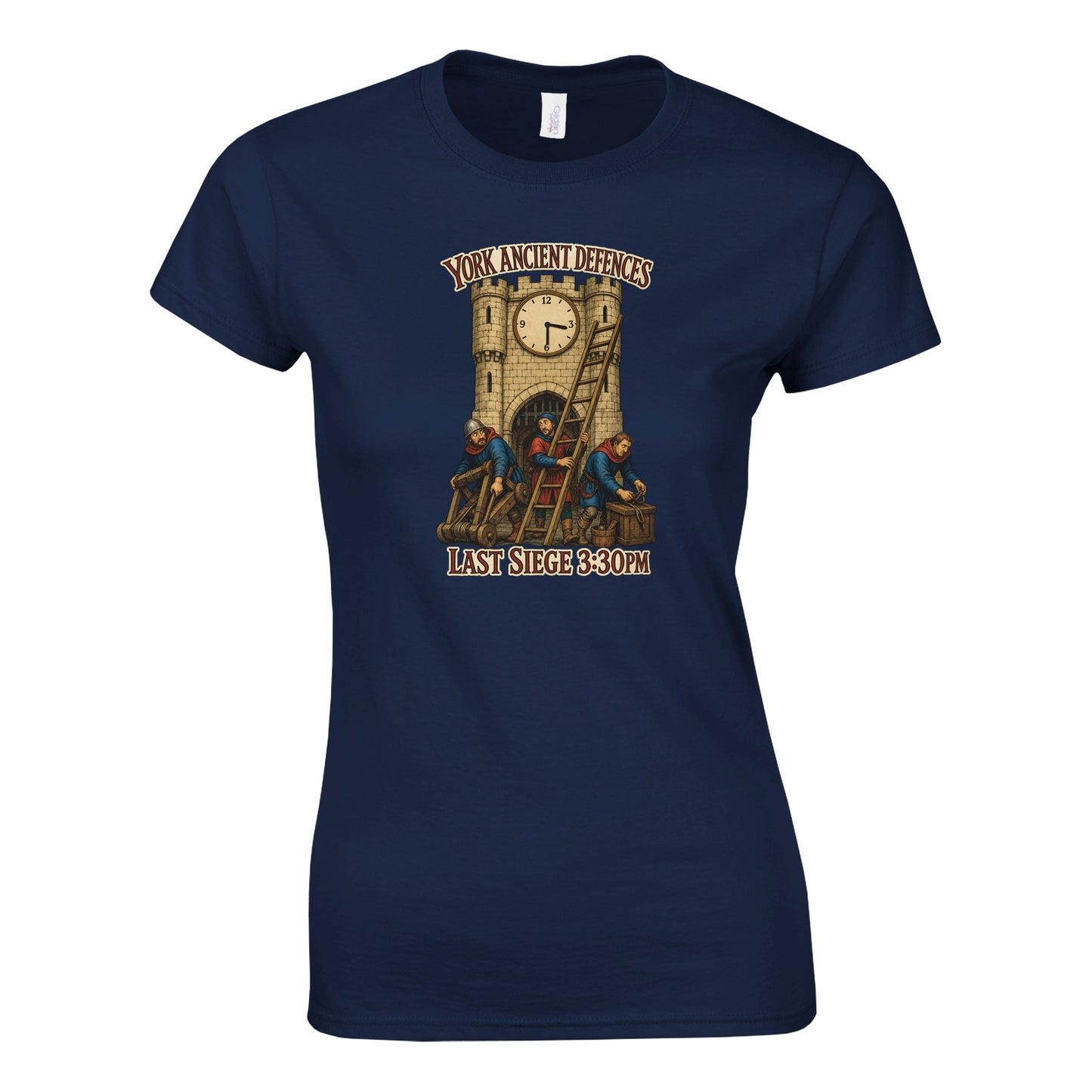 York Ancient Defences – Last Siege 3:30pm Women's T-shirt — product view 8