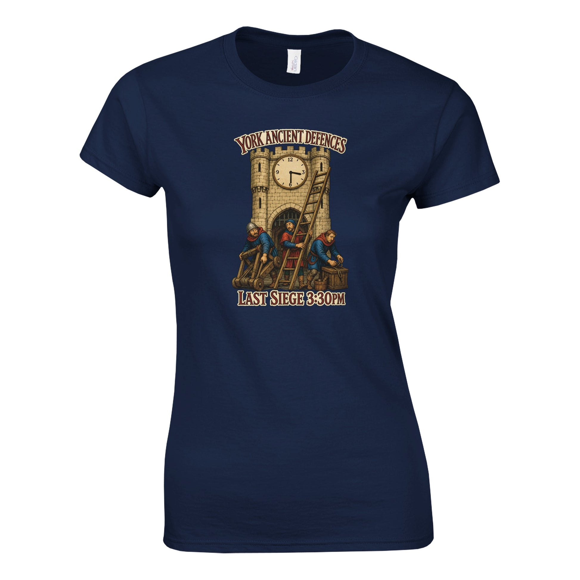 York Ancient Defences – Last Siege 3:30pm Women's T-shirt — product view 8