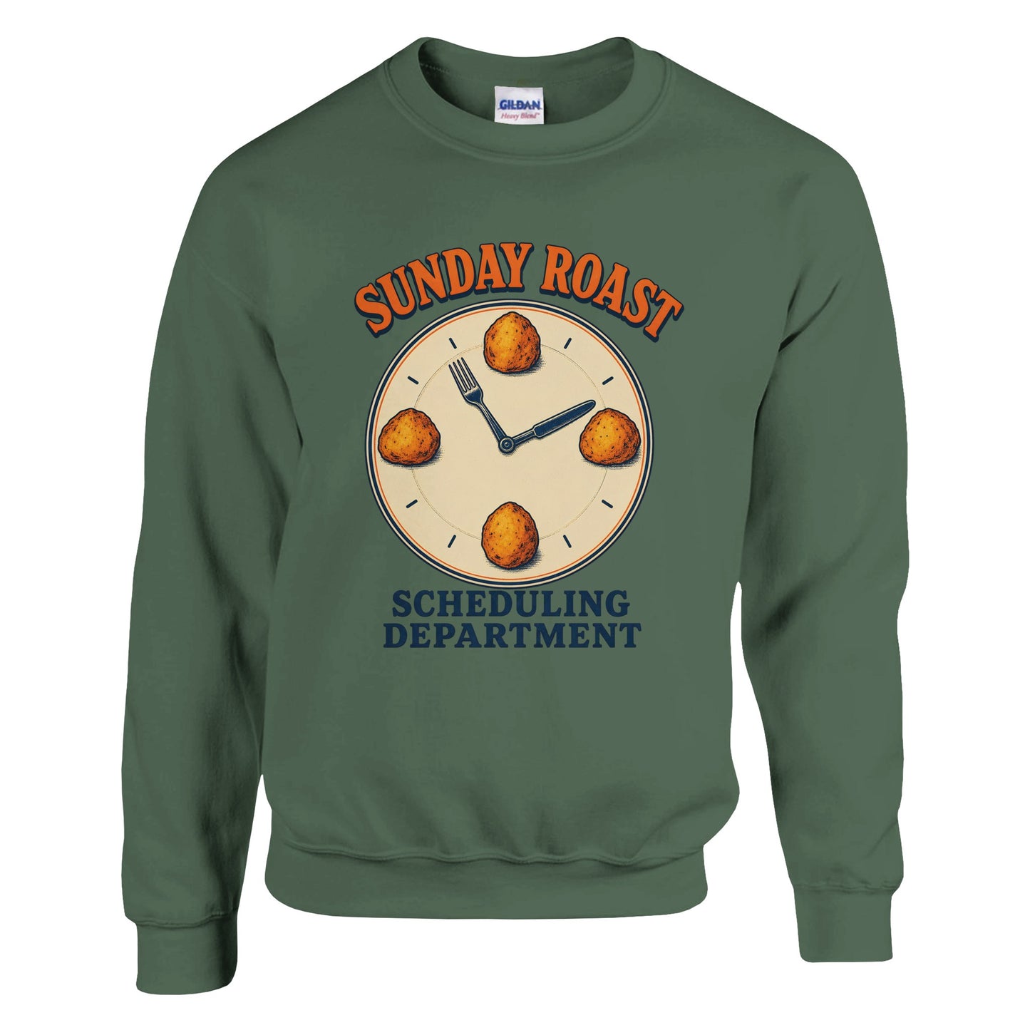 Sunday Roast Scheduling Department Sweatshirt — product view 8