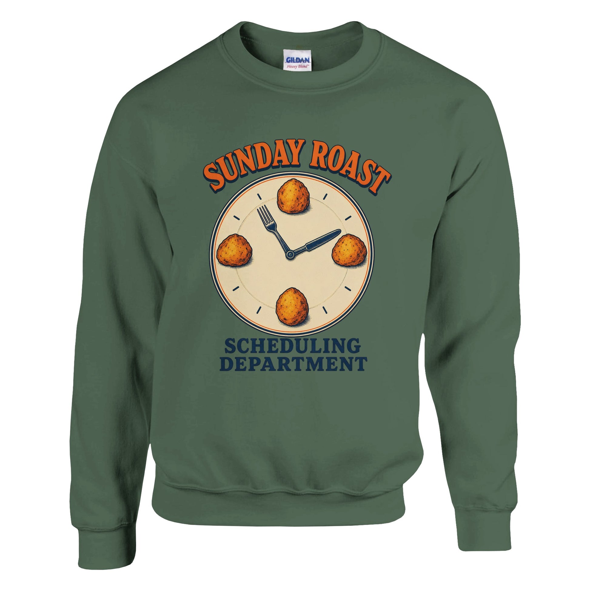 Sunday Roast Scheduling Department Sweatshirt — product view 8