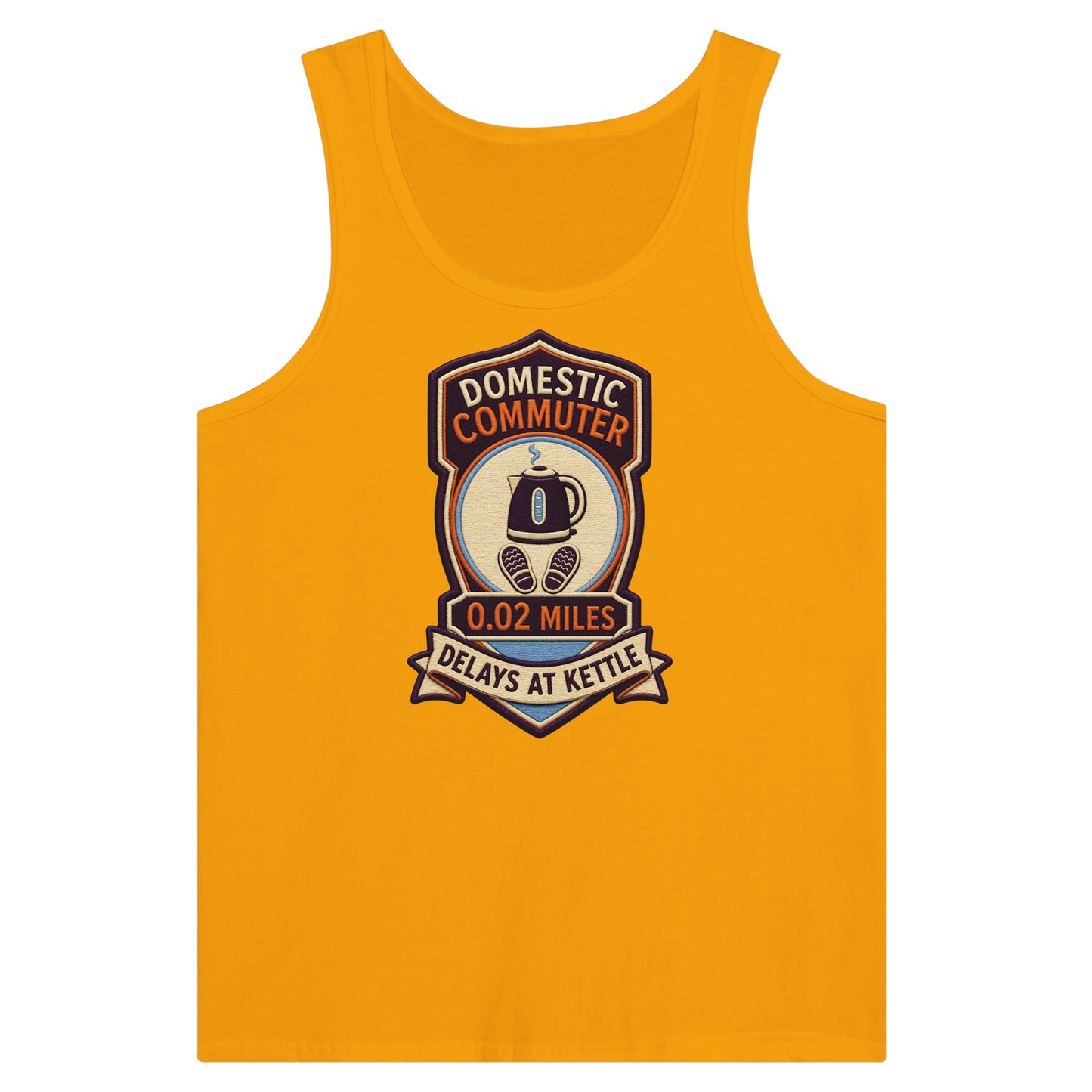 Domestic Commuter Premium Unisex Tank Top — product view 11