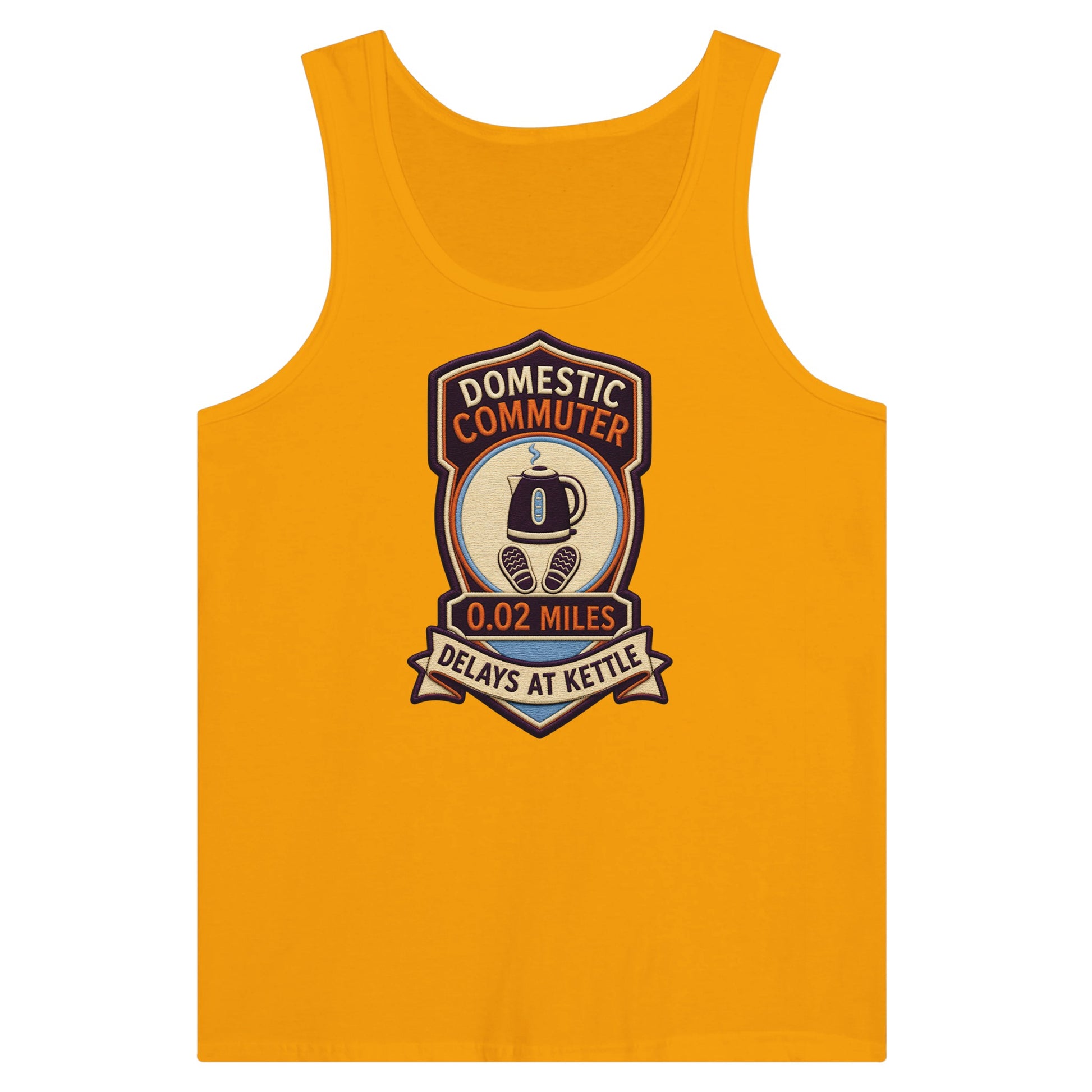 Domestic Commuter Premium Unisex Tank Top — product view 11