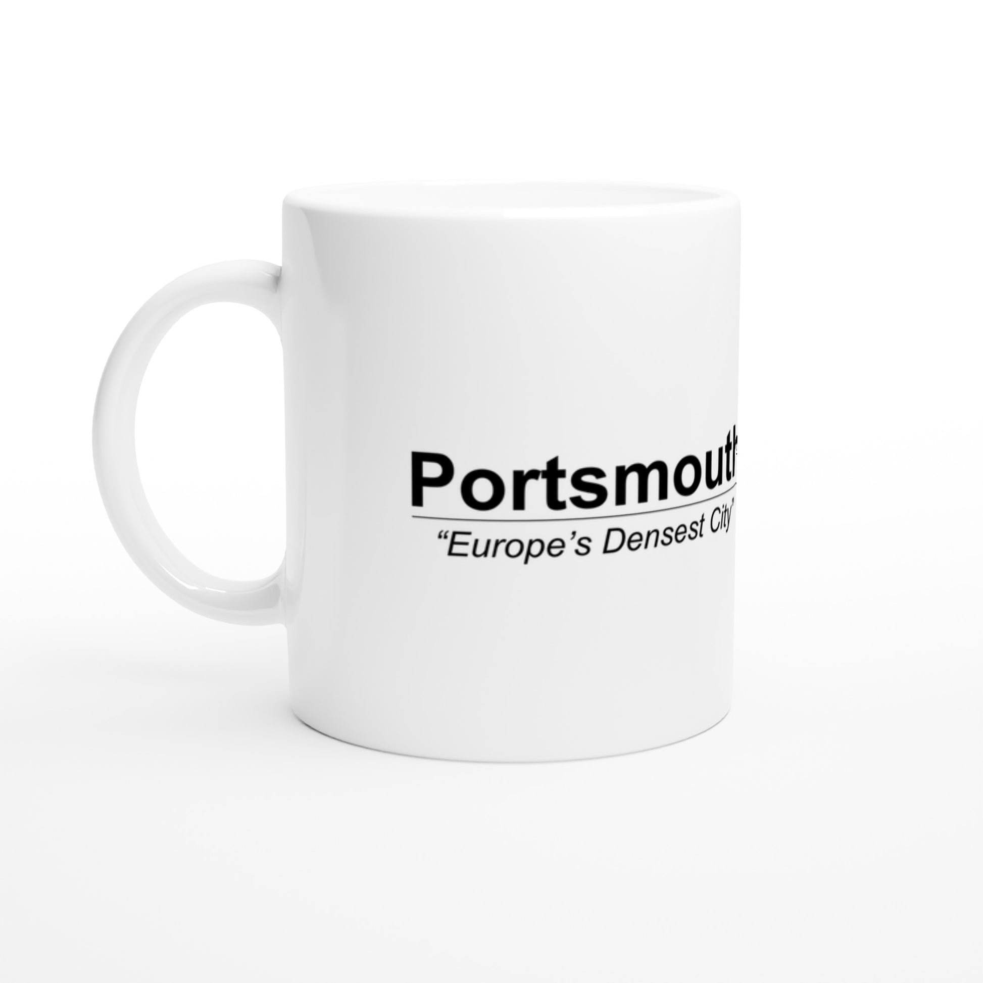Portsmouth - Europe's Densest City — Mug — product view 1