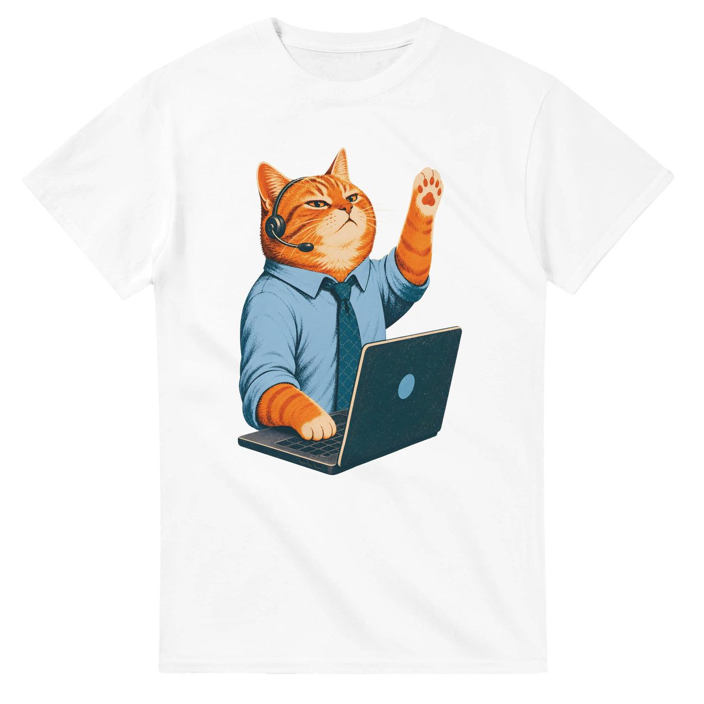 Cat Calls the Meeting T-shirt