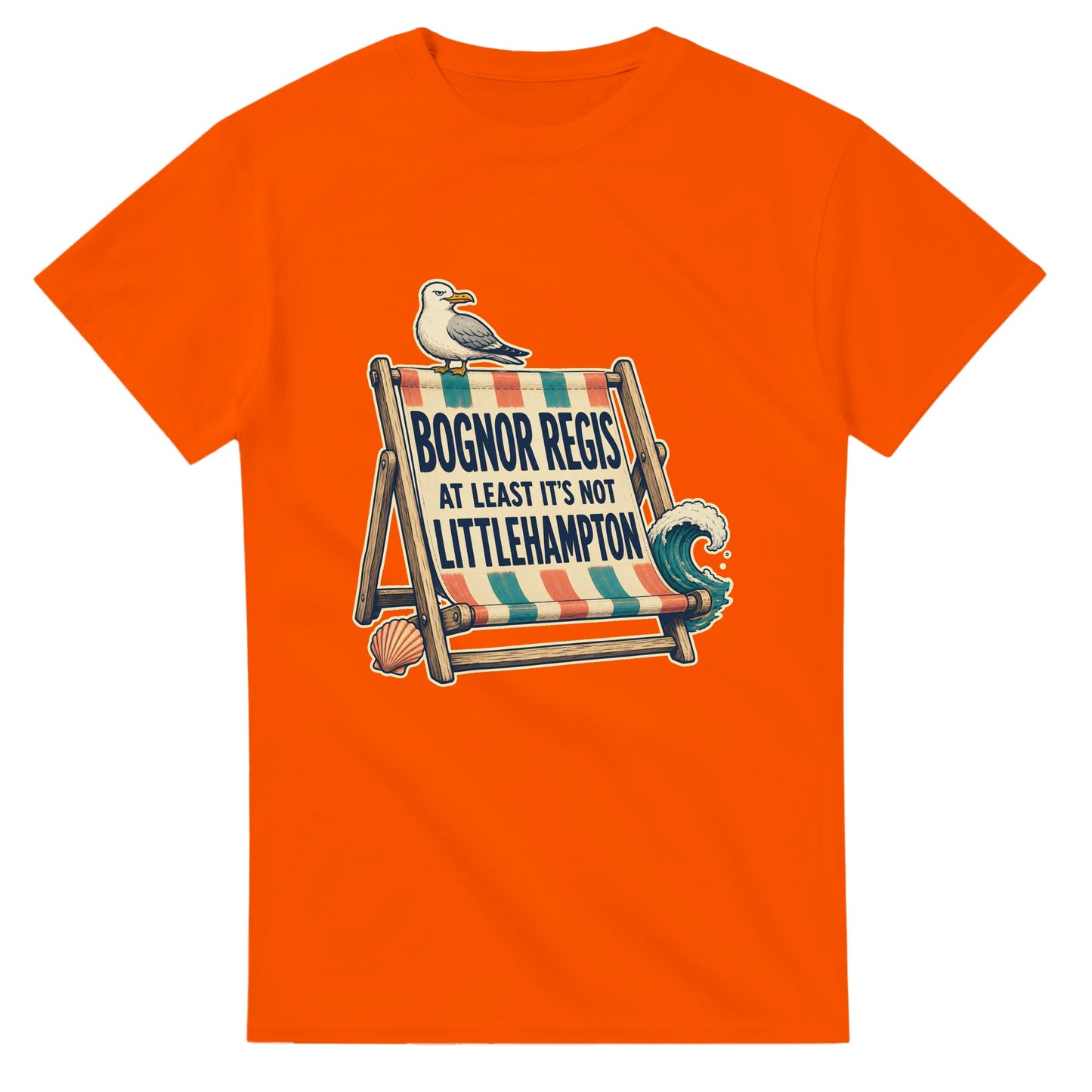 Bognor Regis — At Least It's Not Littlehampton T-shirt — product view 7