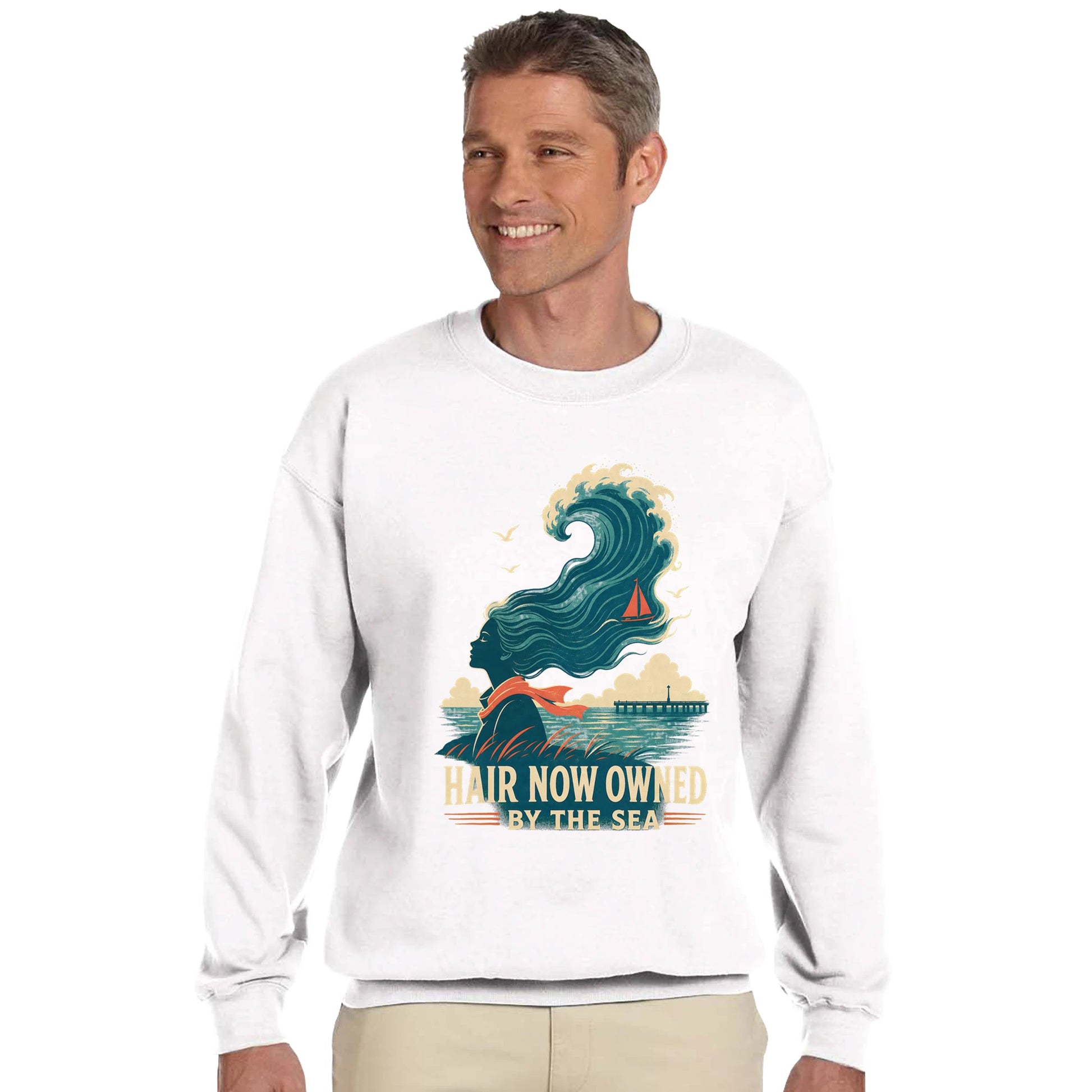 Hair Now Owned by the Sea Sweatshirt — product view 3
