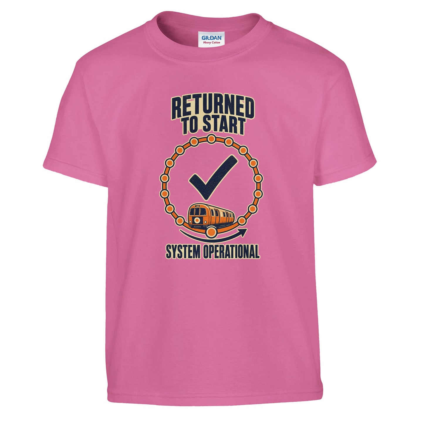 Glasgow Subway: System Operational Kids' T-shirt — product view 10