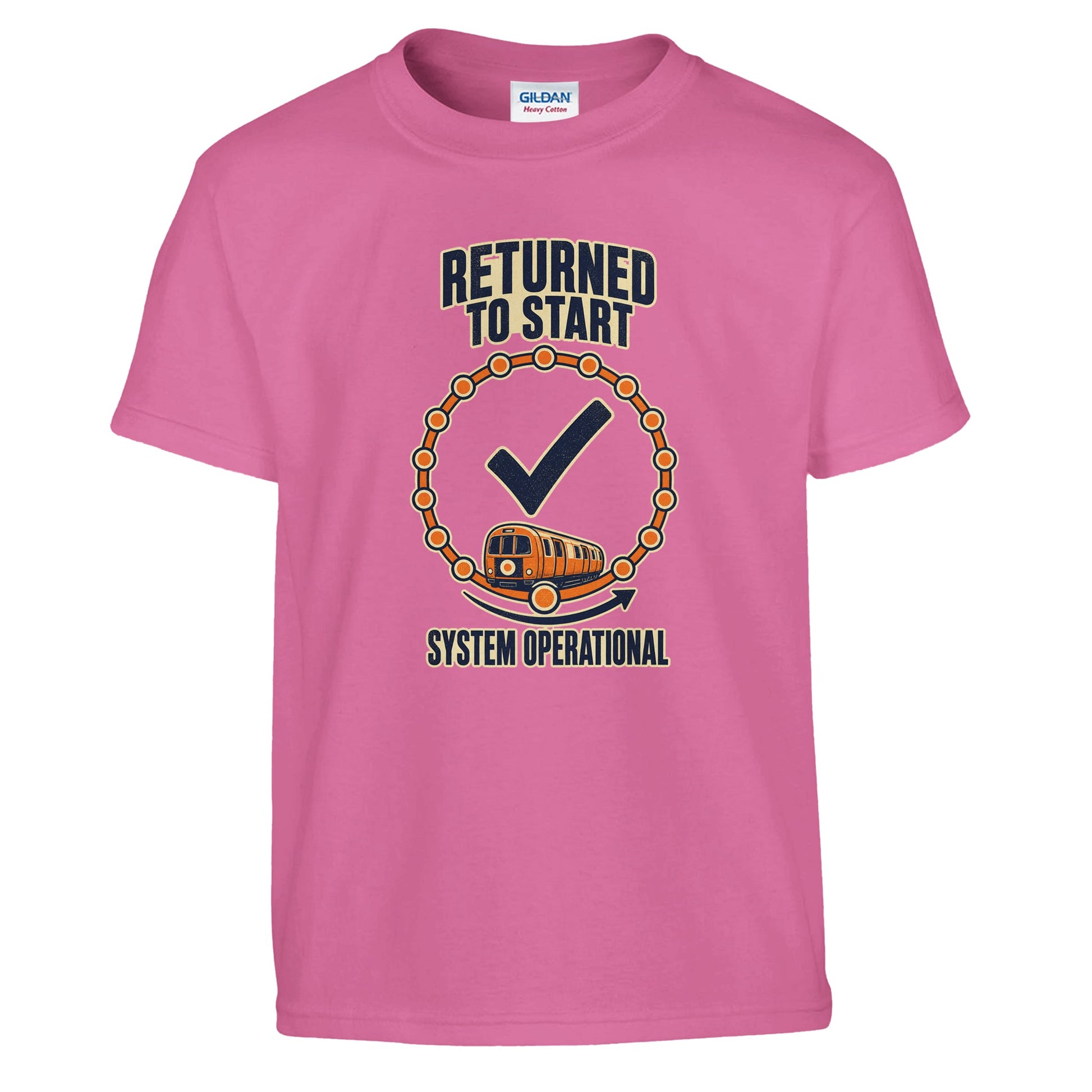 Glasgow Subway: System Operational Kids' T-shirt — product view 10