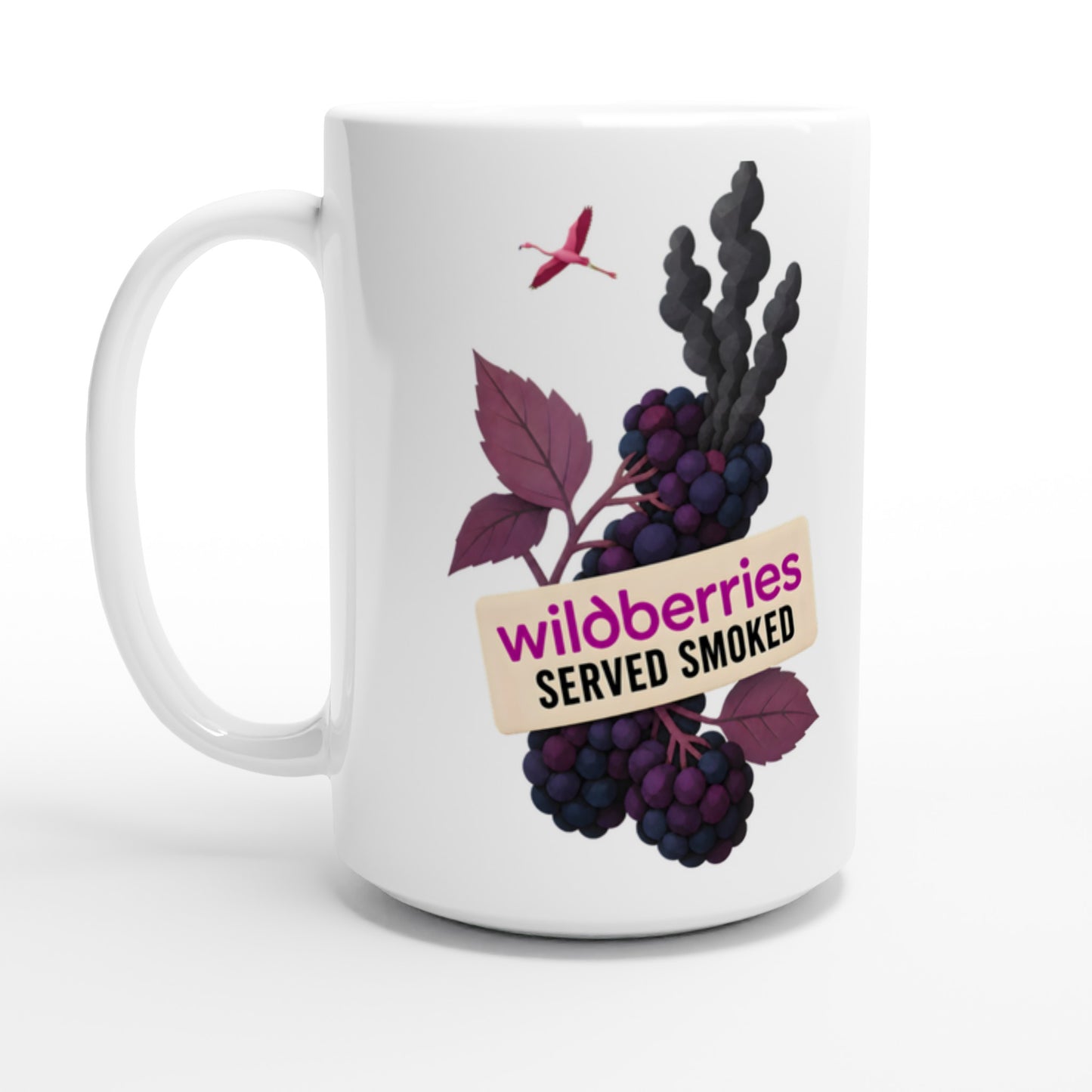 Wildberries, Served Smoked Large Mug — product view 1