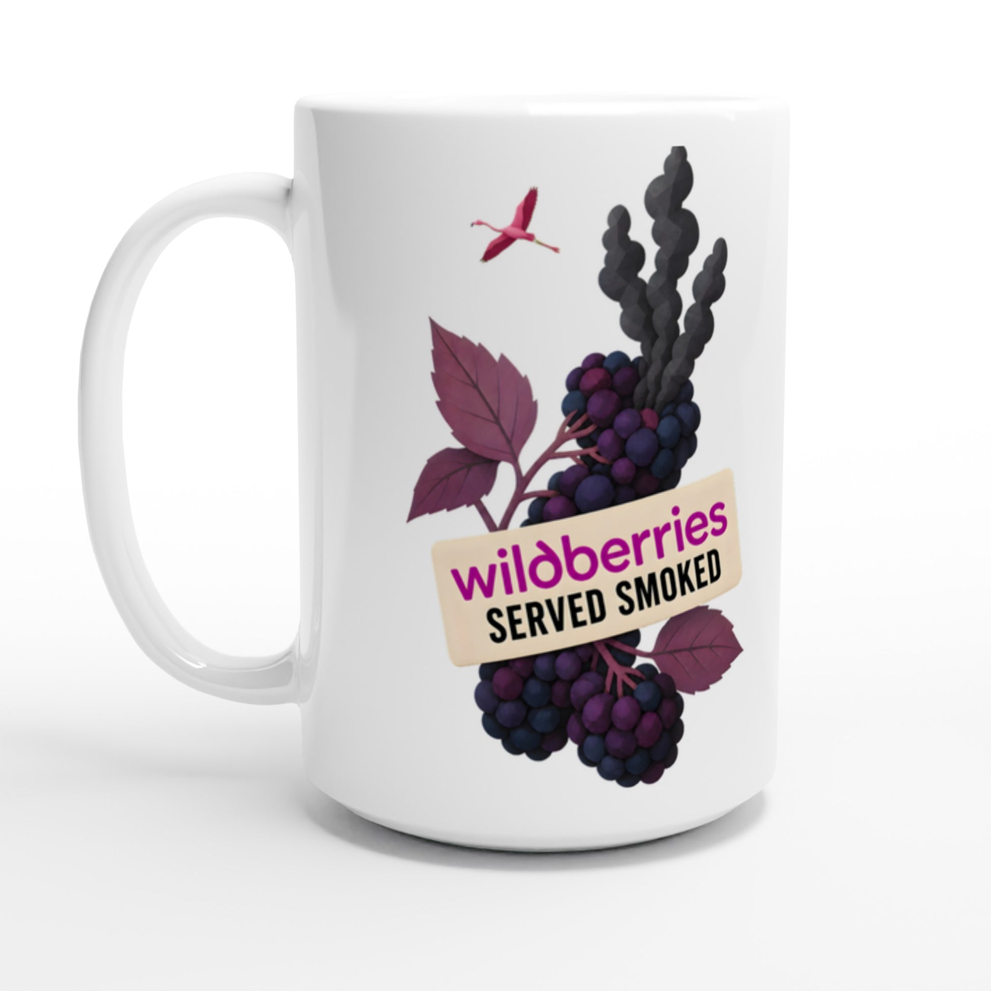 Wildberries, Served Smoked Large Mug — product view 1